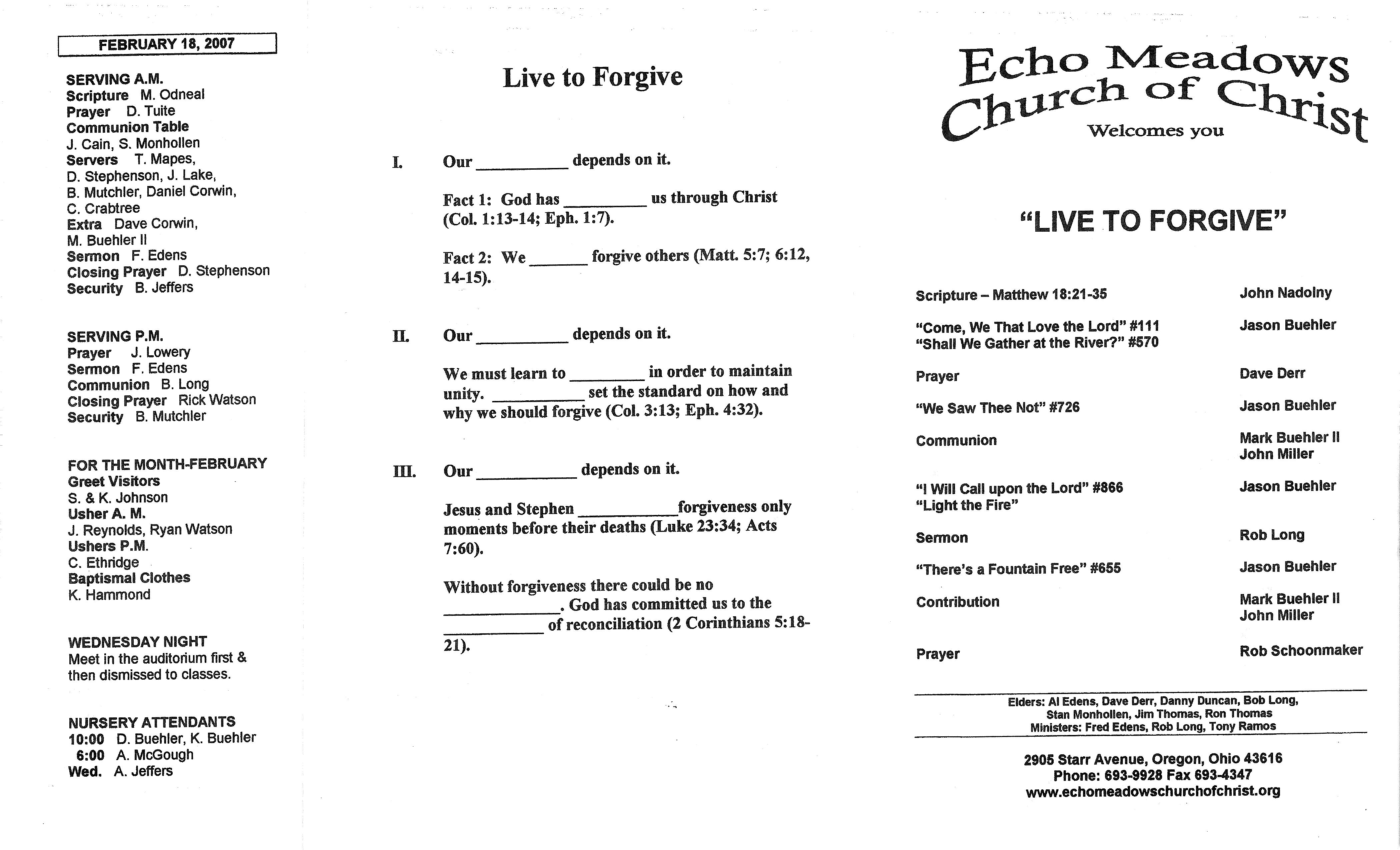 Scanned bulletin, page 1 of 2007-02-11.pdf