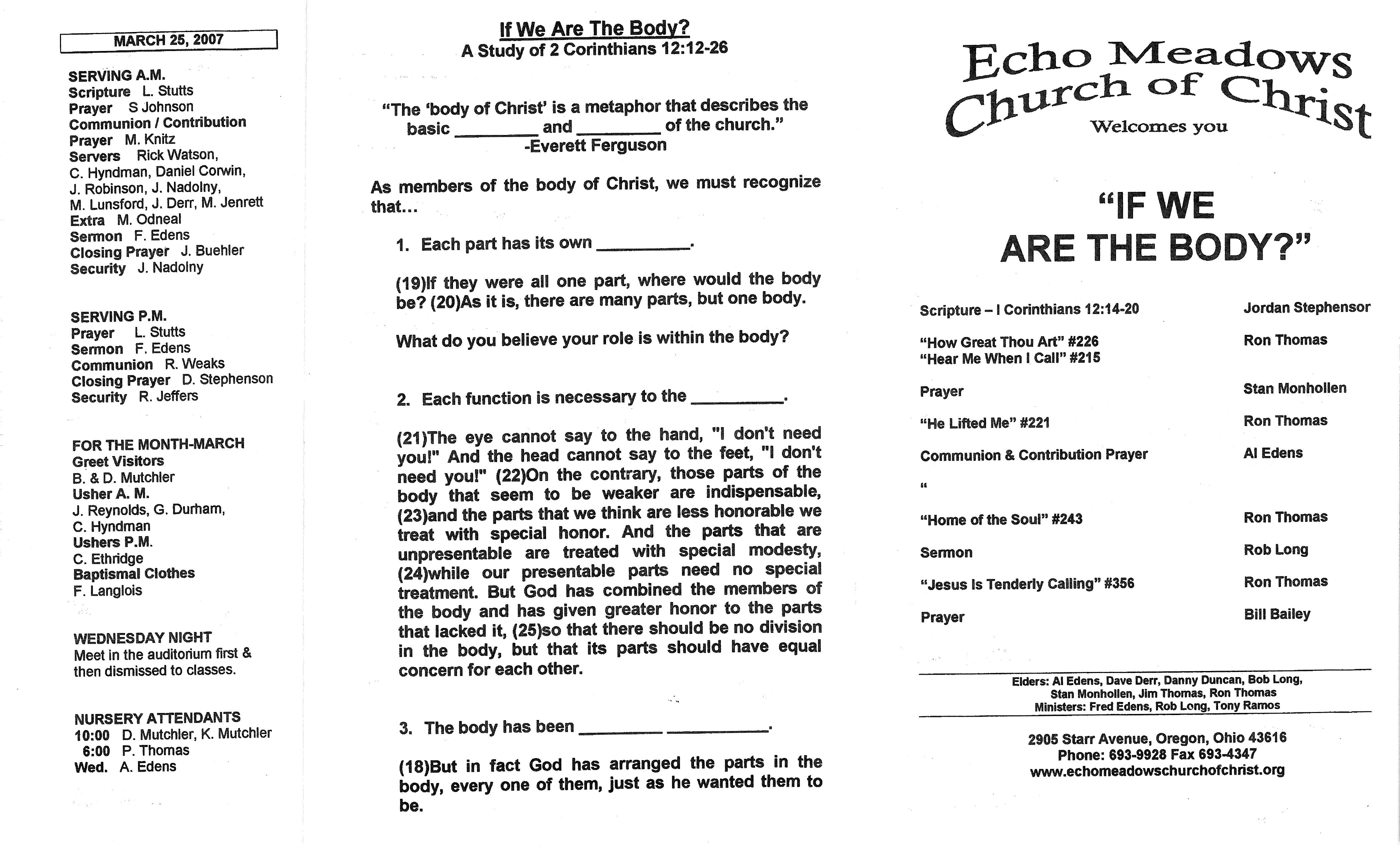 Scanned bulletin, page 1 of 2007-03-18.pdf