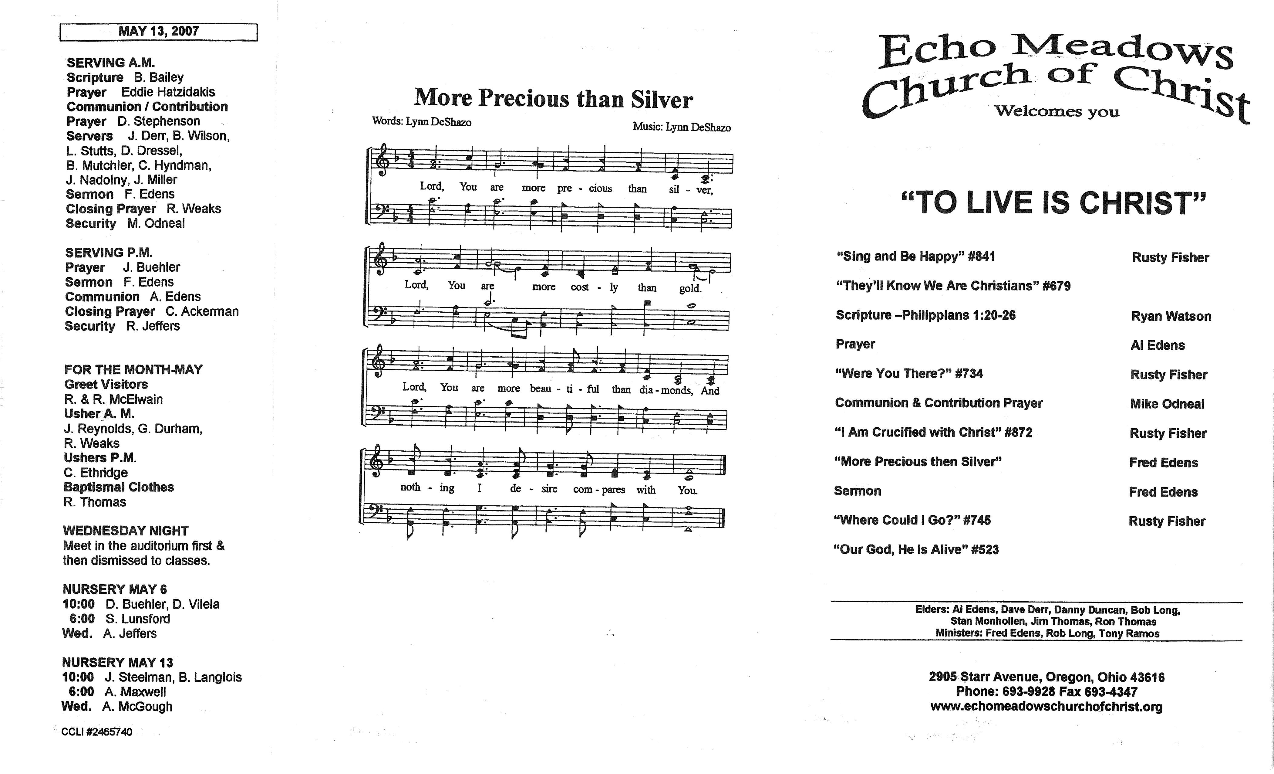 Scanned bulletin, page 1 of 2007-05-06.pdf