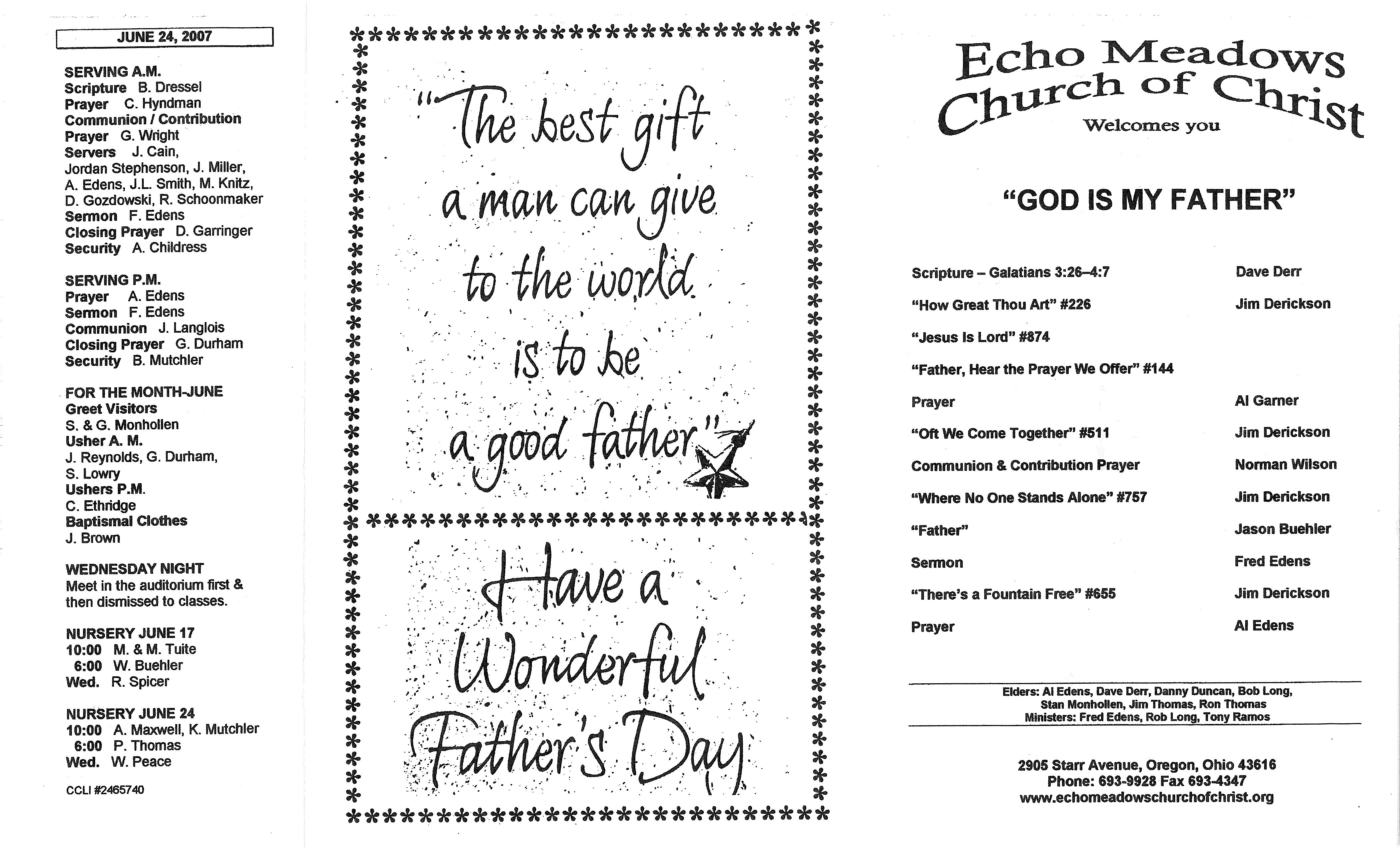 Scanned bulletin, page 1 of 2007-06-17.pdf