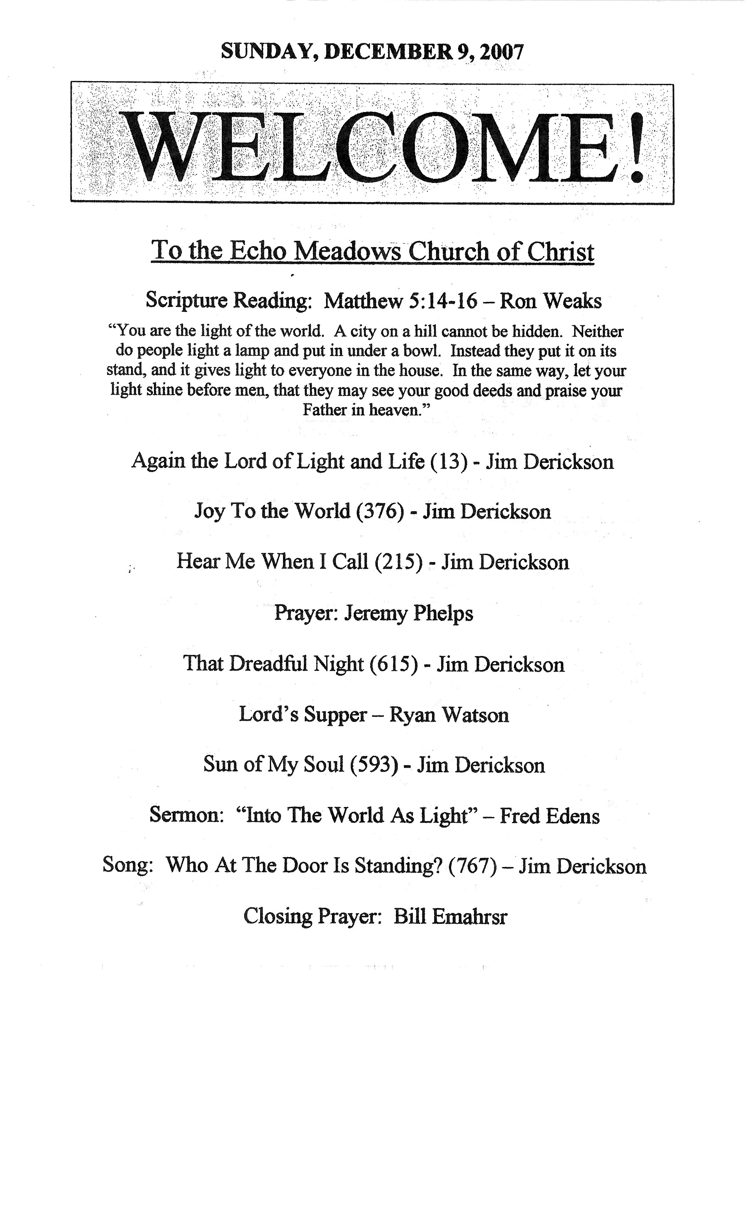 Scanned bulletin, page 1 of 2007-12-09.pdf