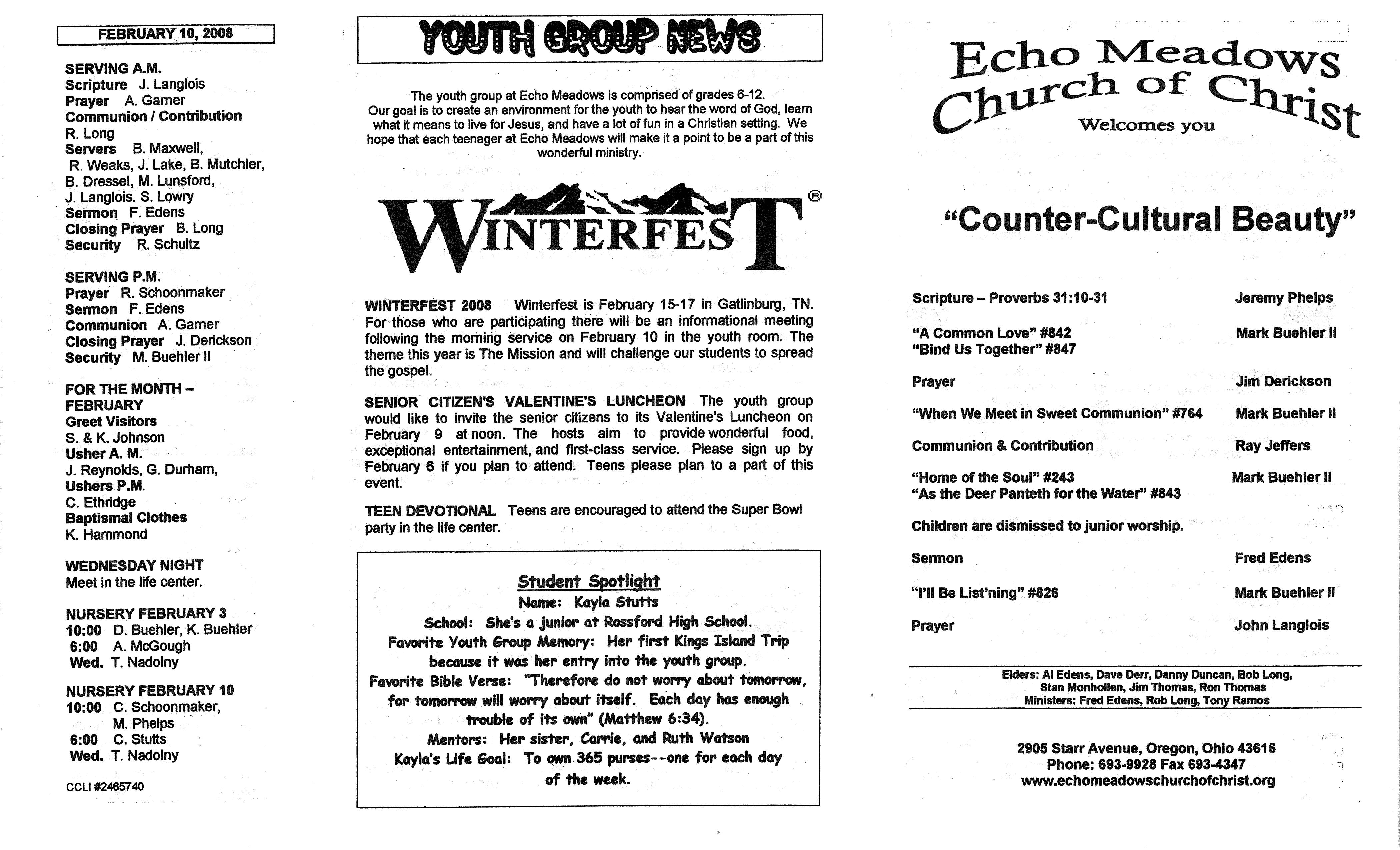 Scanned bulletin, page 1 of 2008-02-03.pdf