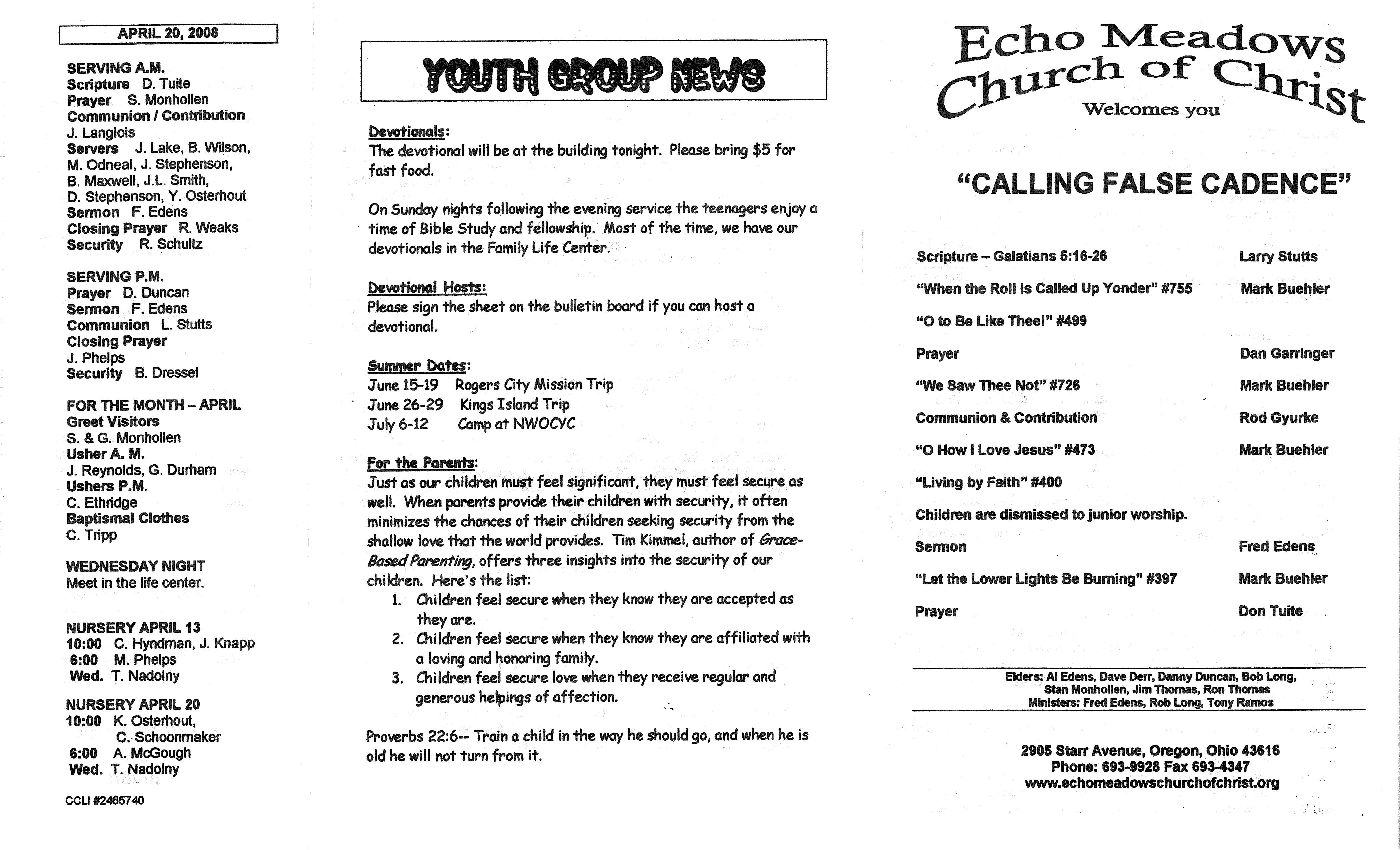 Scanned bulletin, page 1 of 2008-04-13.pdf