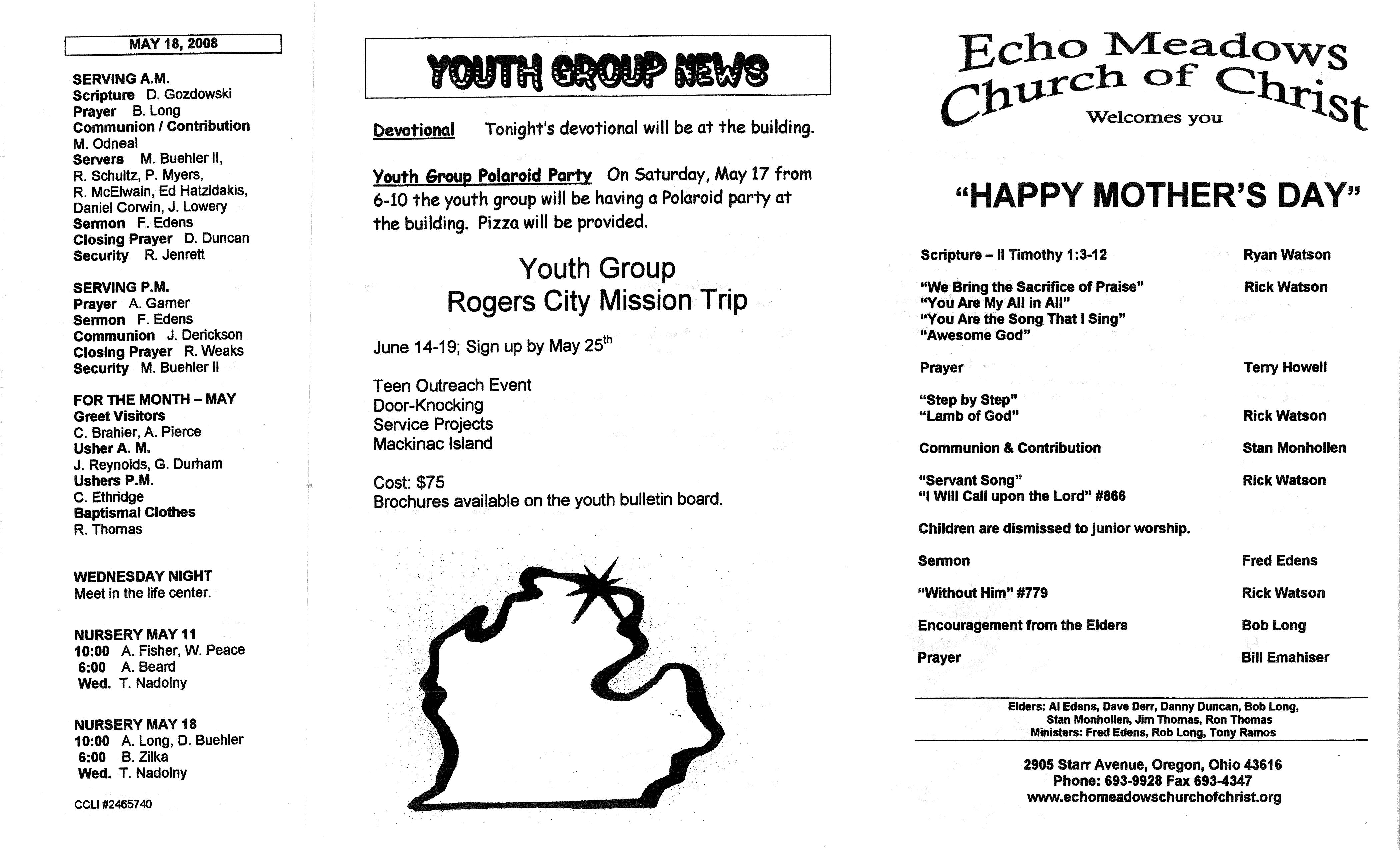 Scanned bulletin, page 1 of 2008-05-11.pdf