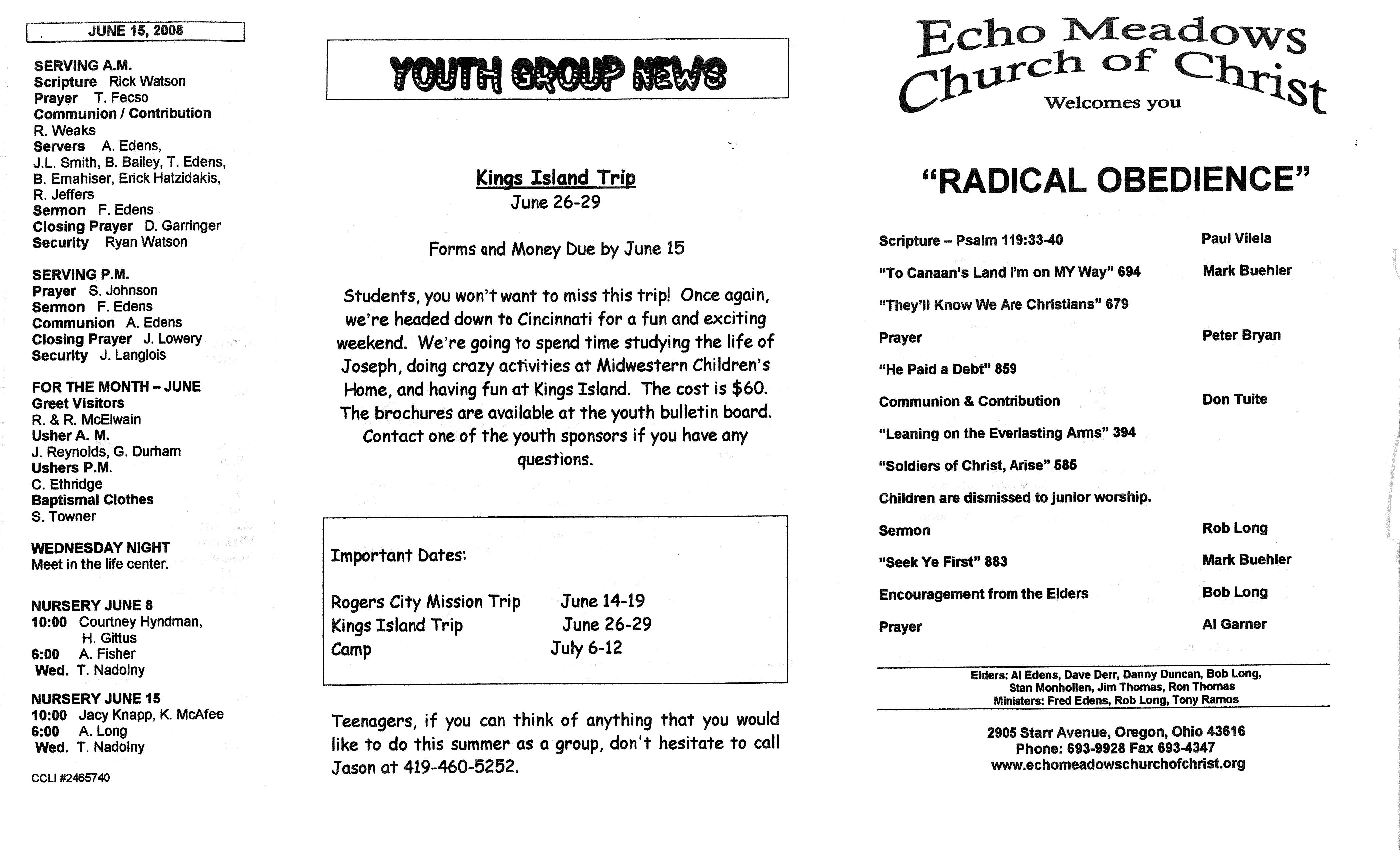 Scanned bulletin, page 1 of 2008-06-08.pdf
