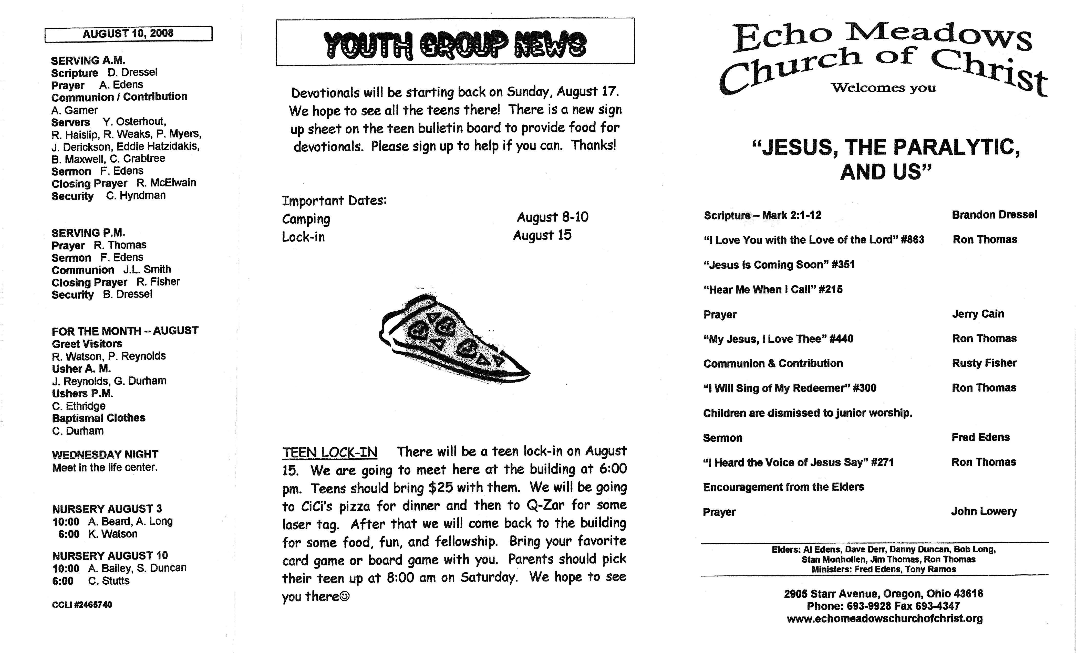 Scanned bulletin, page 1 of 2008-08-03.pdf