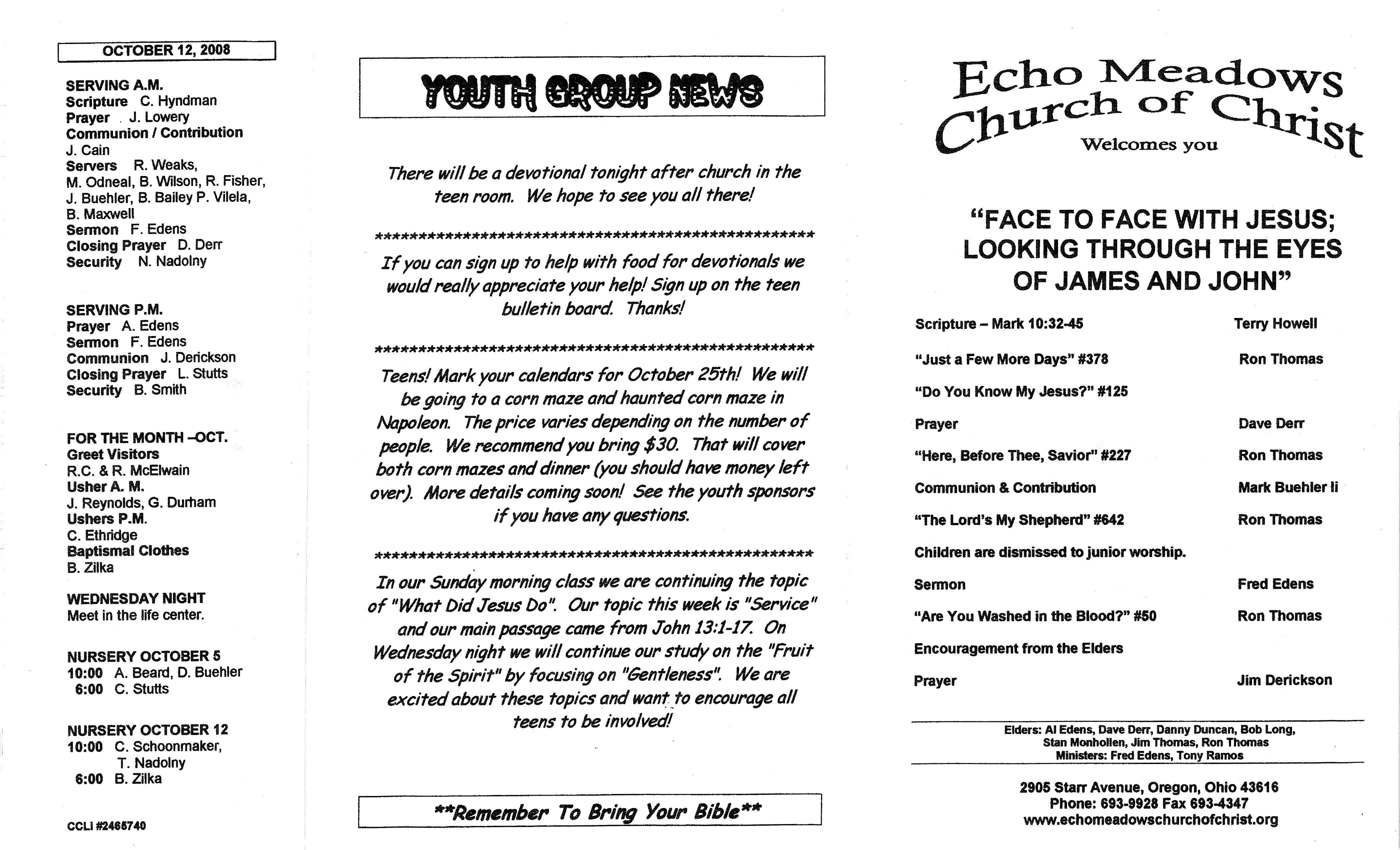 Scanned bulletin, page 1 of 2008-10-05.pdf
