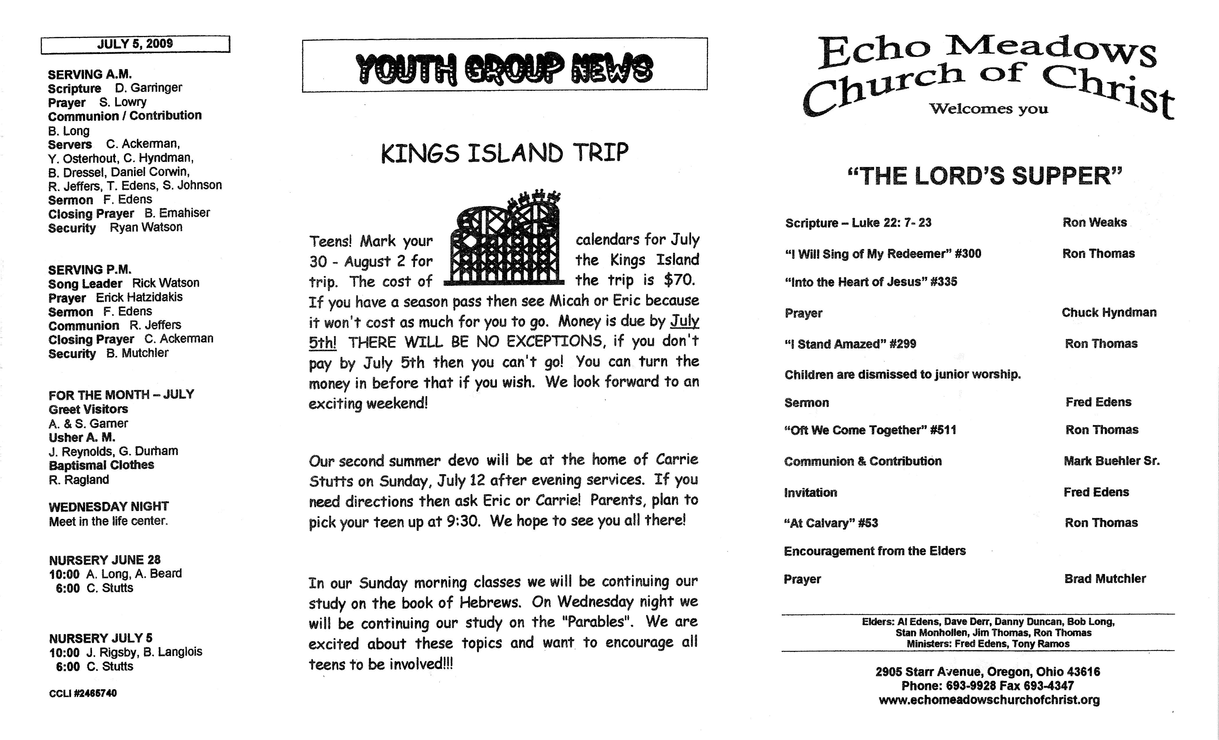 Scanned bulletin, page 1 of 2009-06-28.pdf