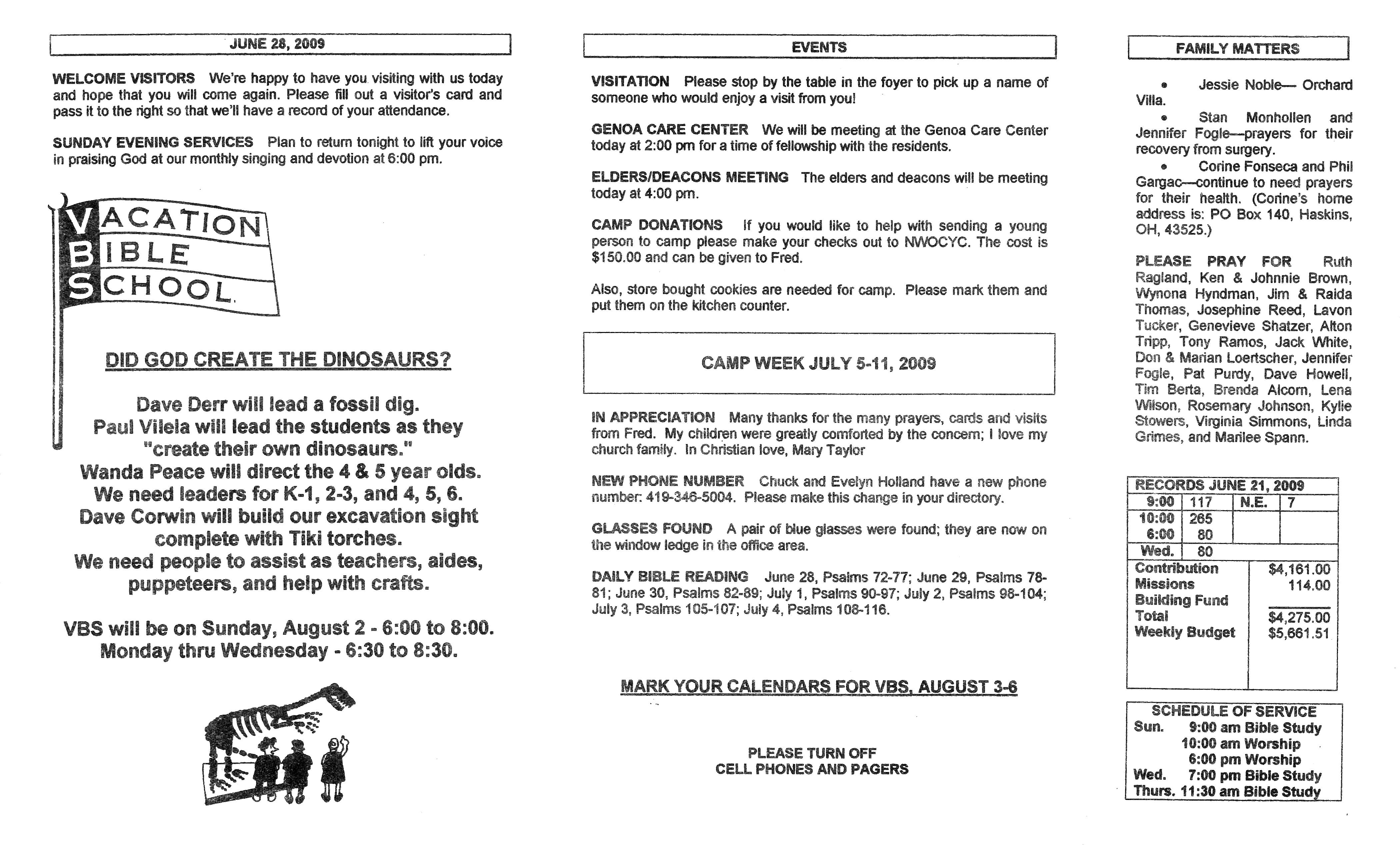 Scanned bulletin, page 2 of 2009-06-28.pdf