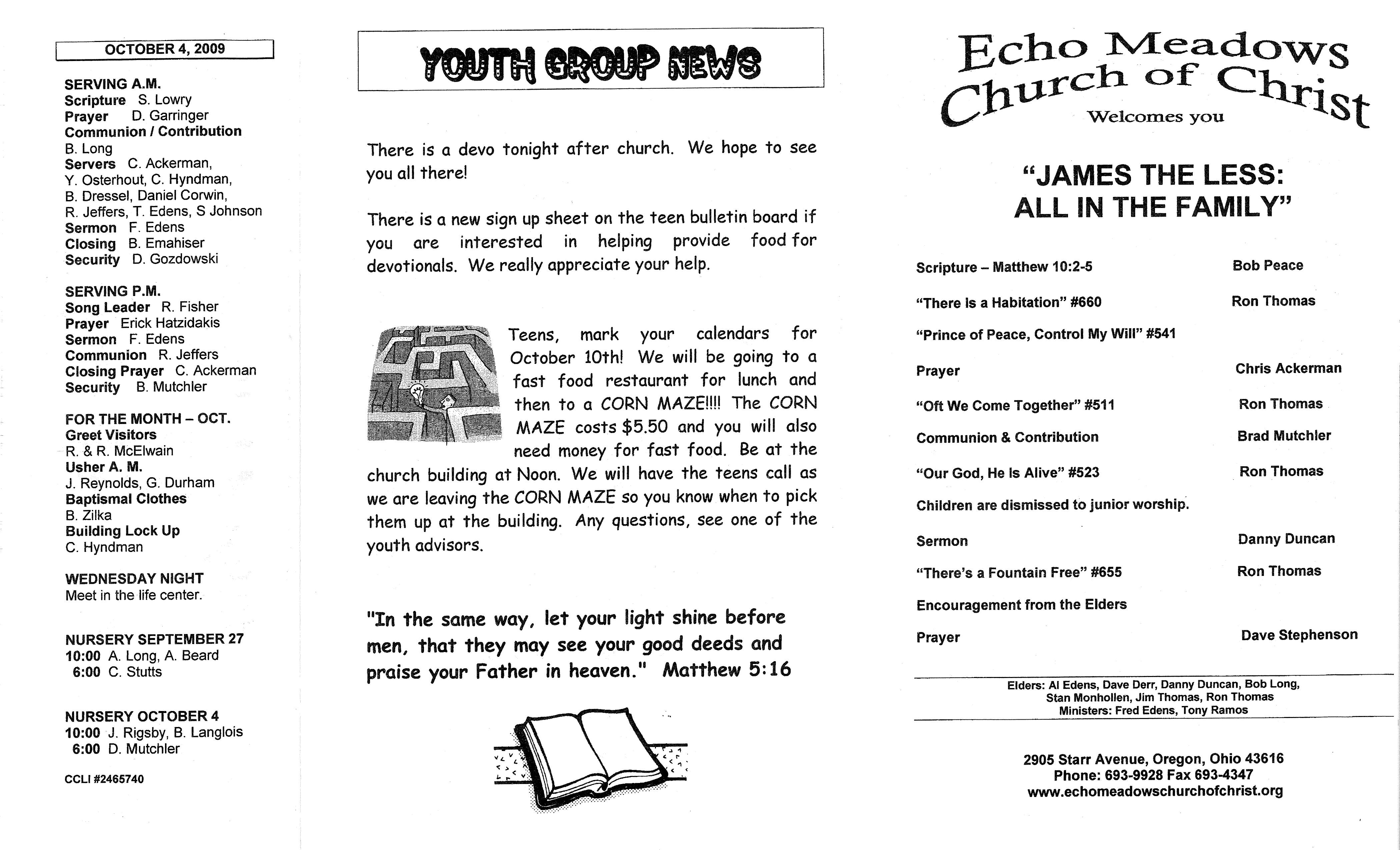 Scanned bulletin, page 1 of 2009-09-27.pdf