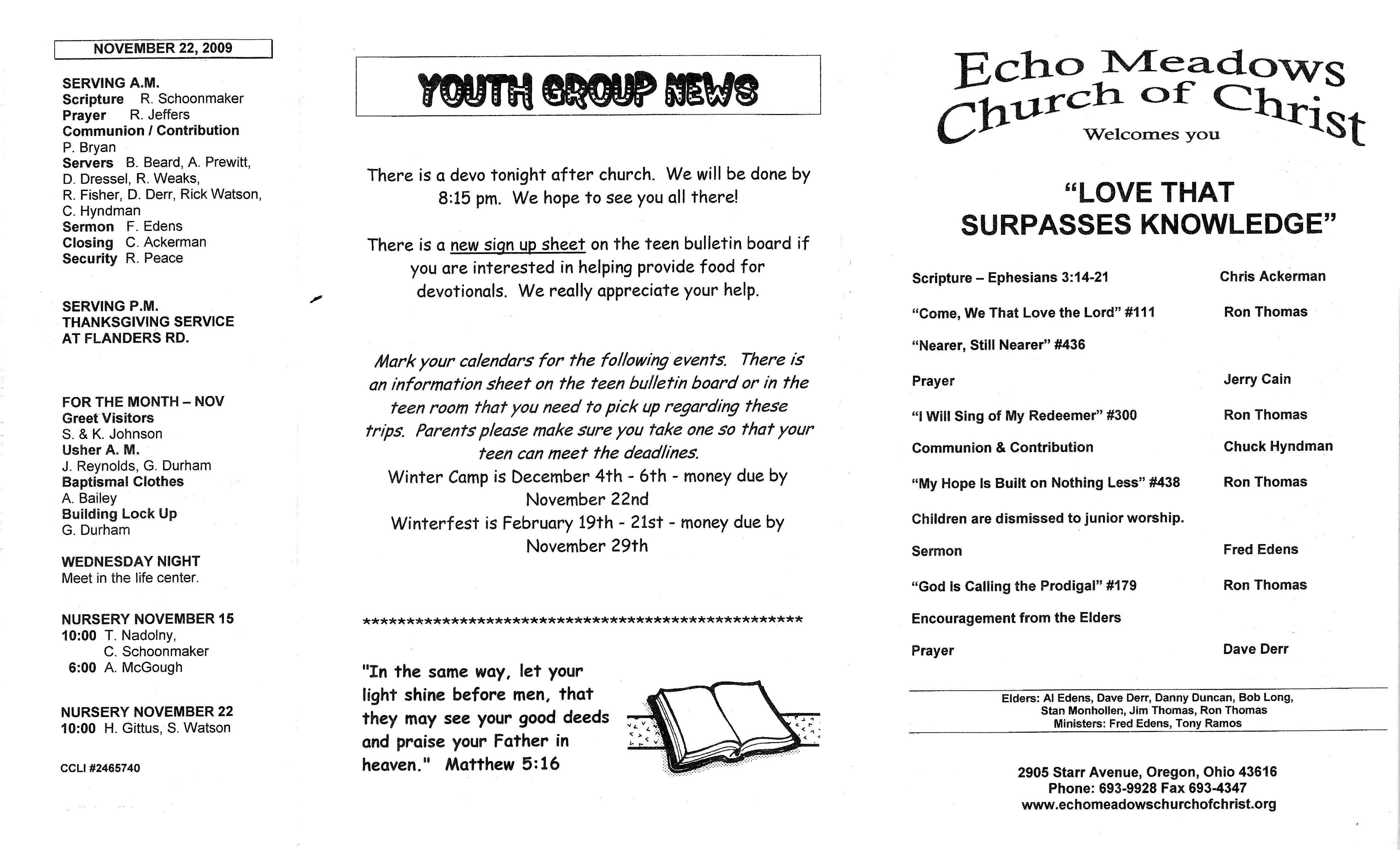 Scanned bulletin, page 1 of 2009-11-15.pdf