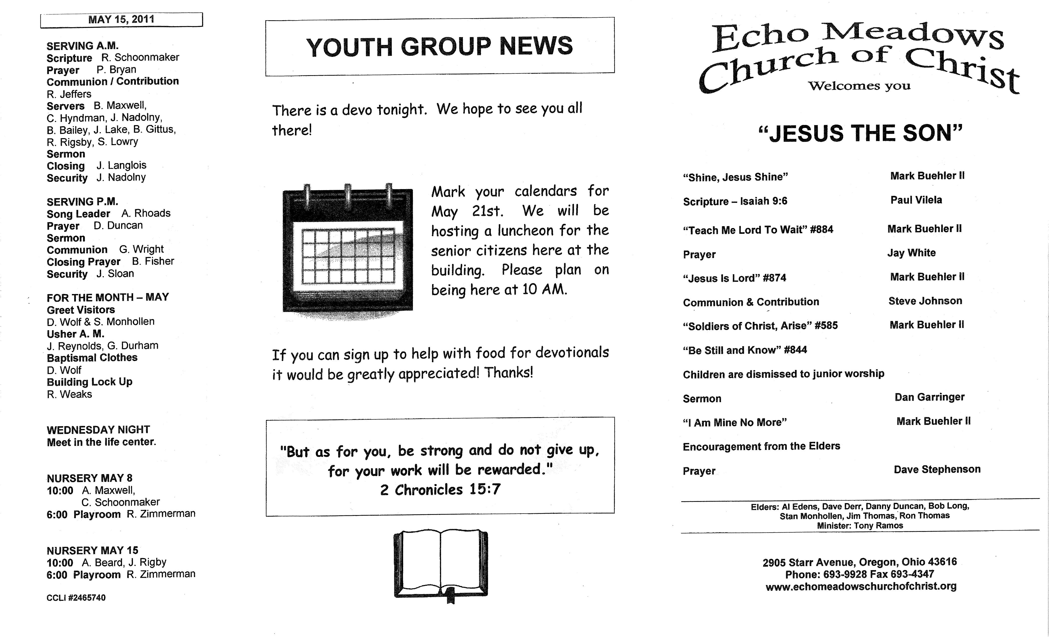 Scanned bulletin, page 1 of 2011-05-08.pdf