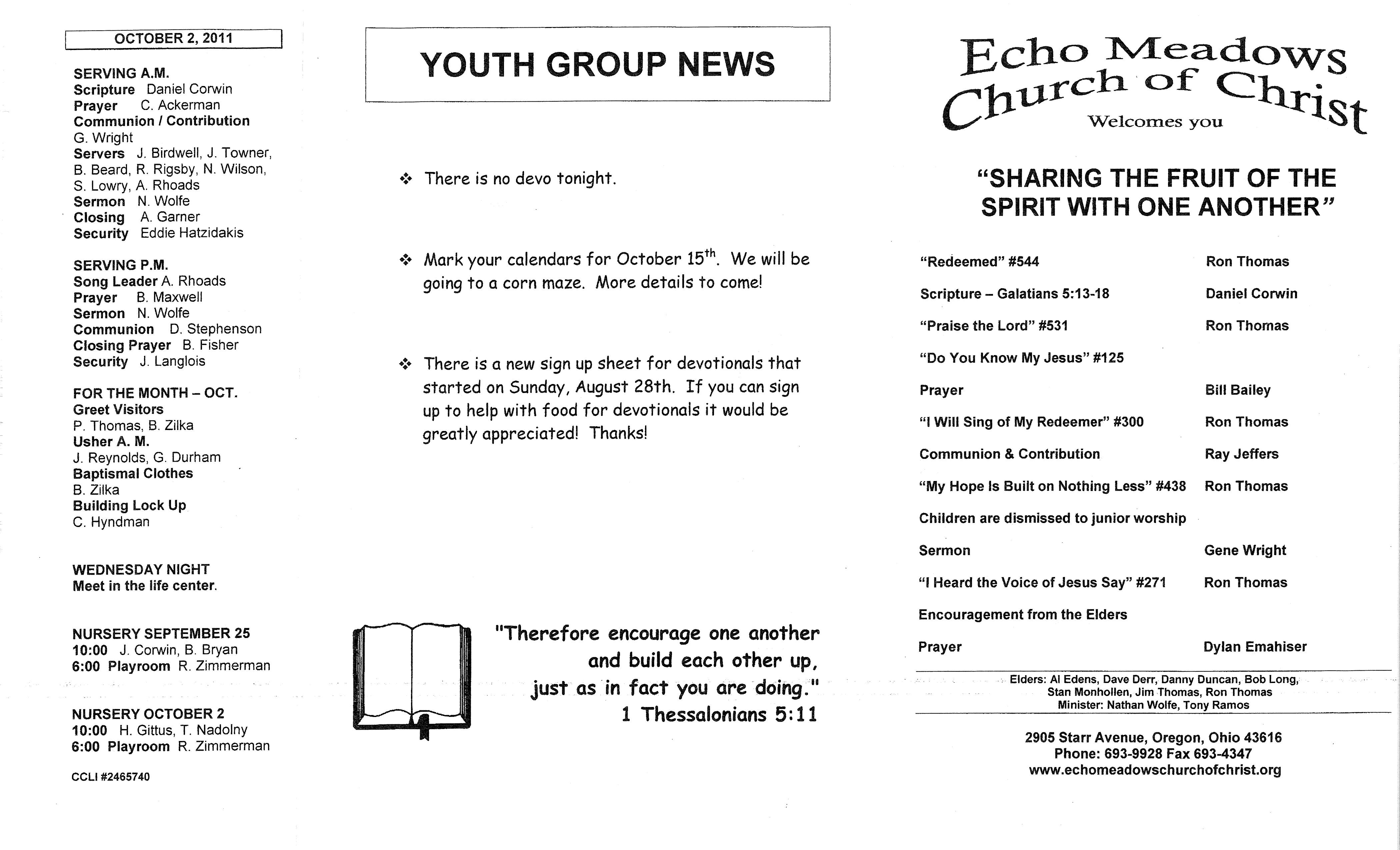 Scanned bulletin, page 1 of 2011-09-25.pdf