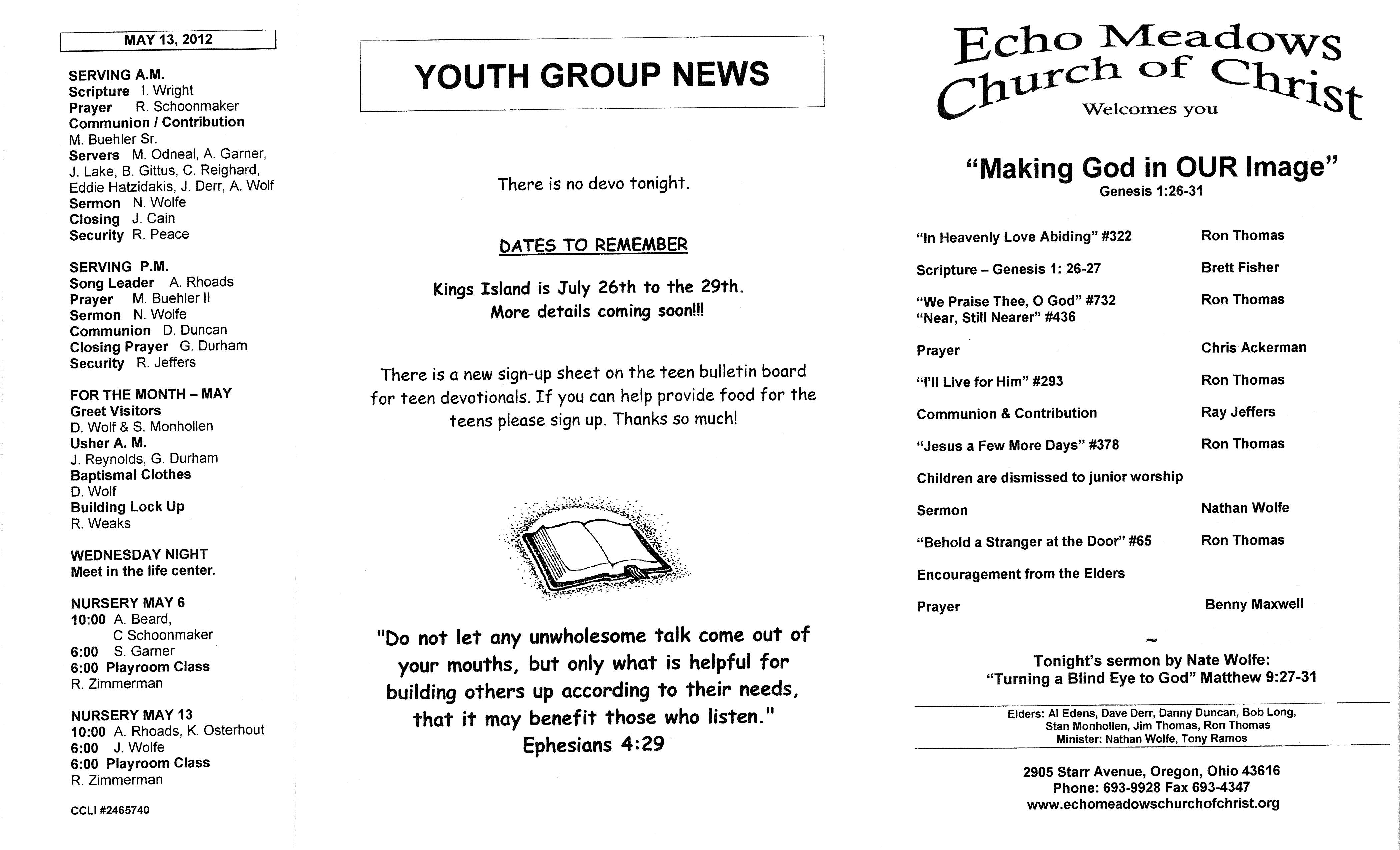Scanned bulletin, page 1 of 2012-05-06.pdf