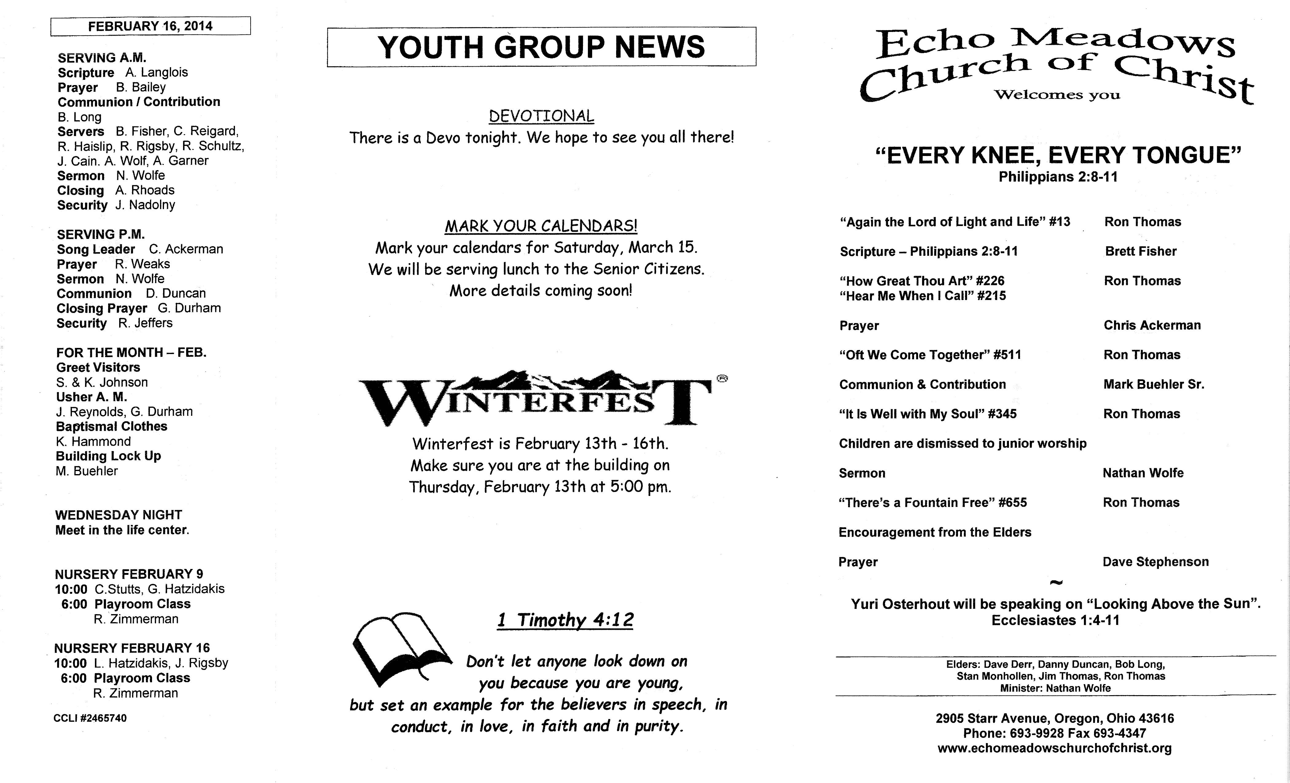 Scanned bulletin, page 1 of 2014-02-09.pdf
