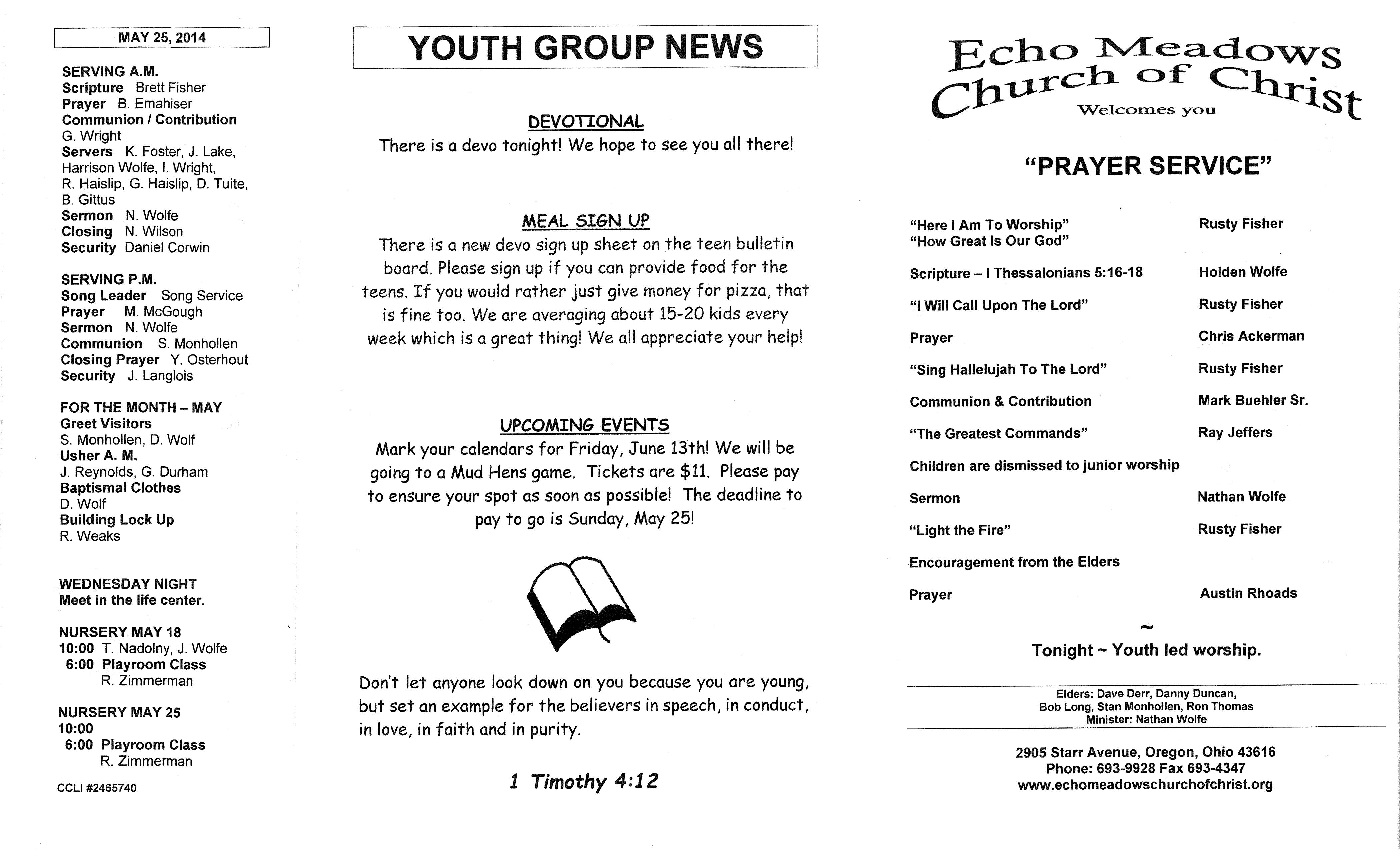Scanned bulletin, page 1 of 2014-05-18.pdf