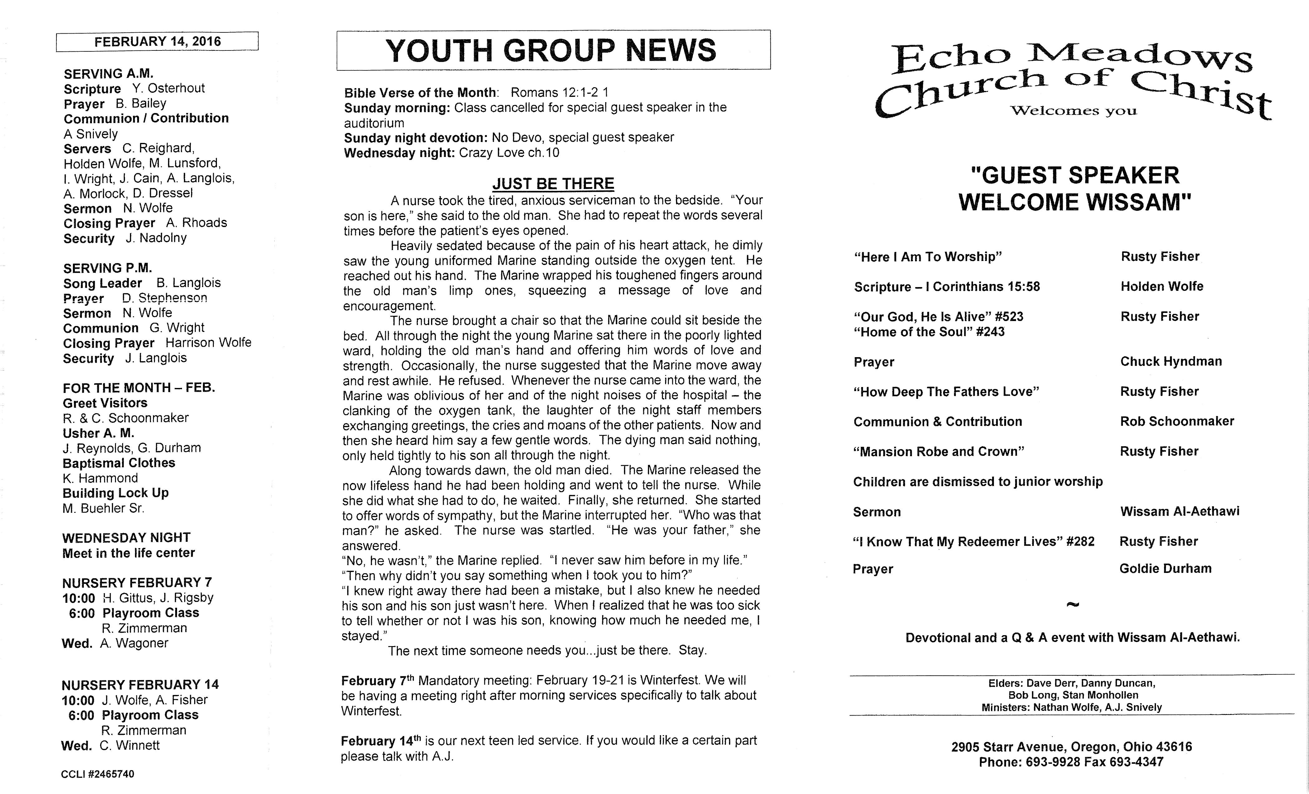 Scanned bulletin, page 1 of 2016-02-07.pdf