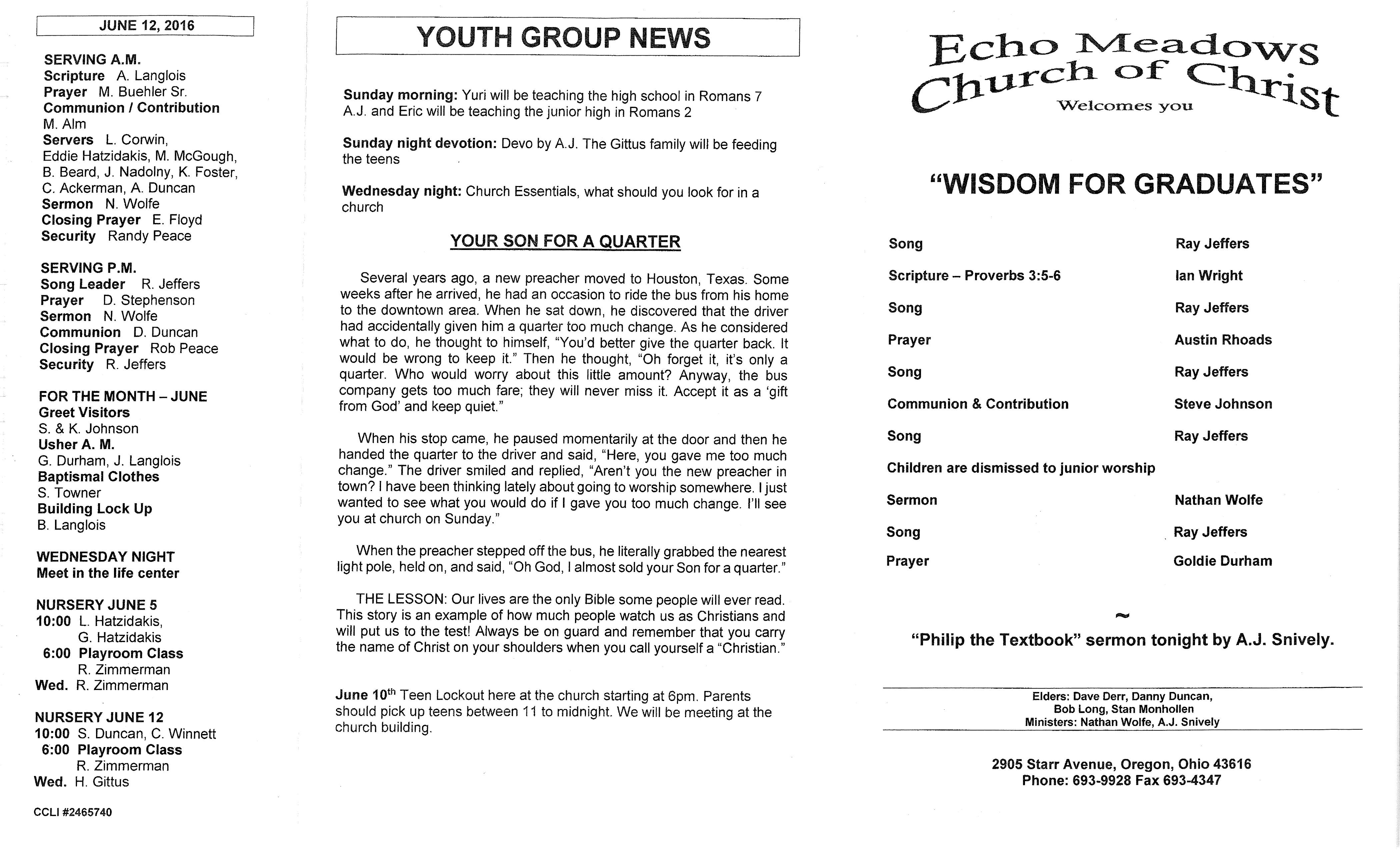 Scanned bulletin, page 1 of 2016-06-05.pdf