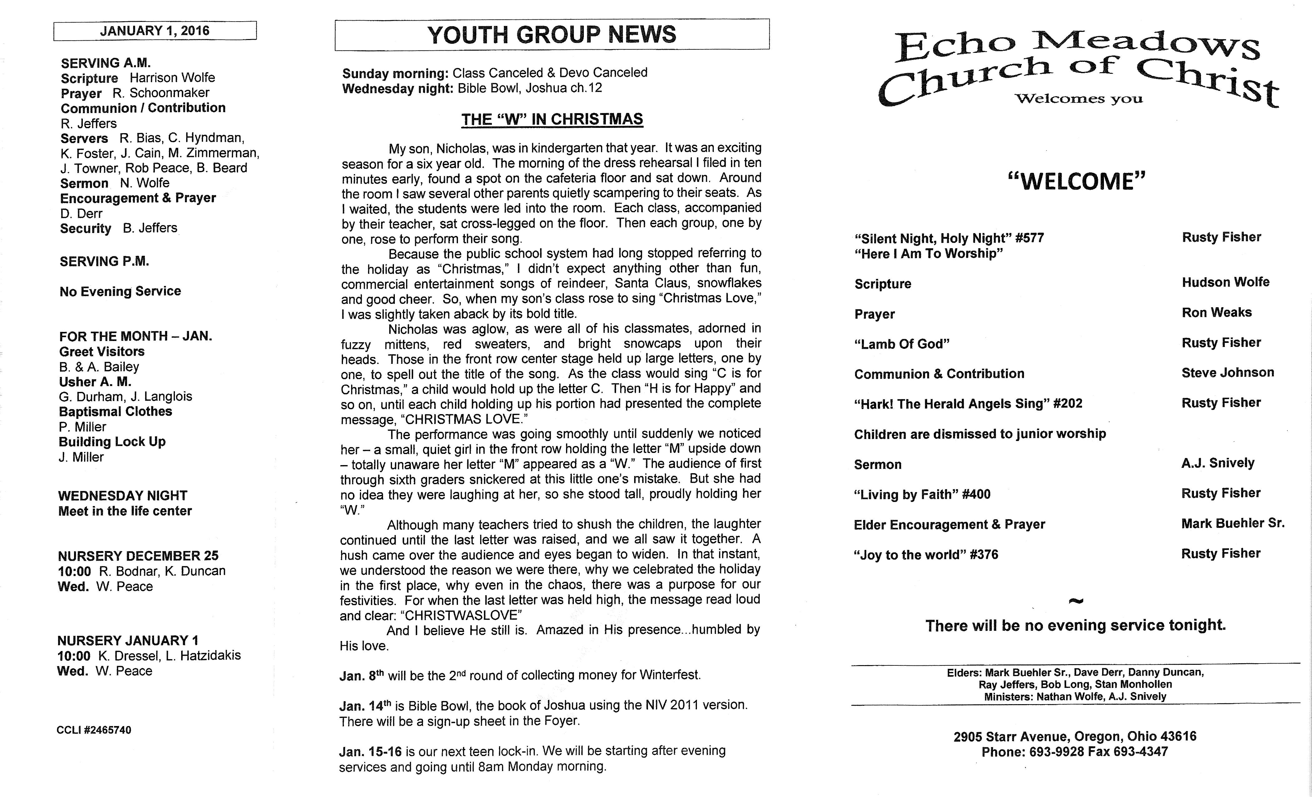 Scanned bulletin, page 1 of 2016-12-25.pdf