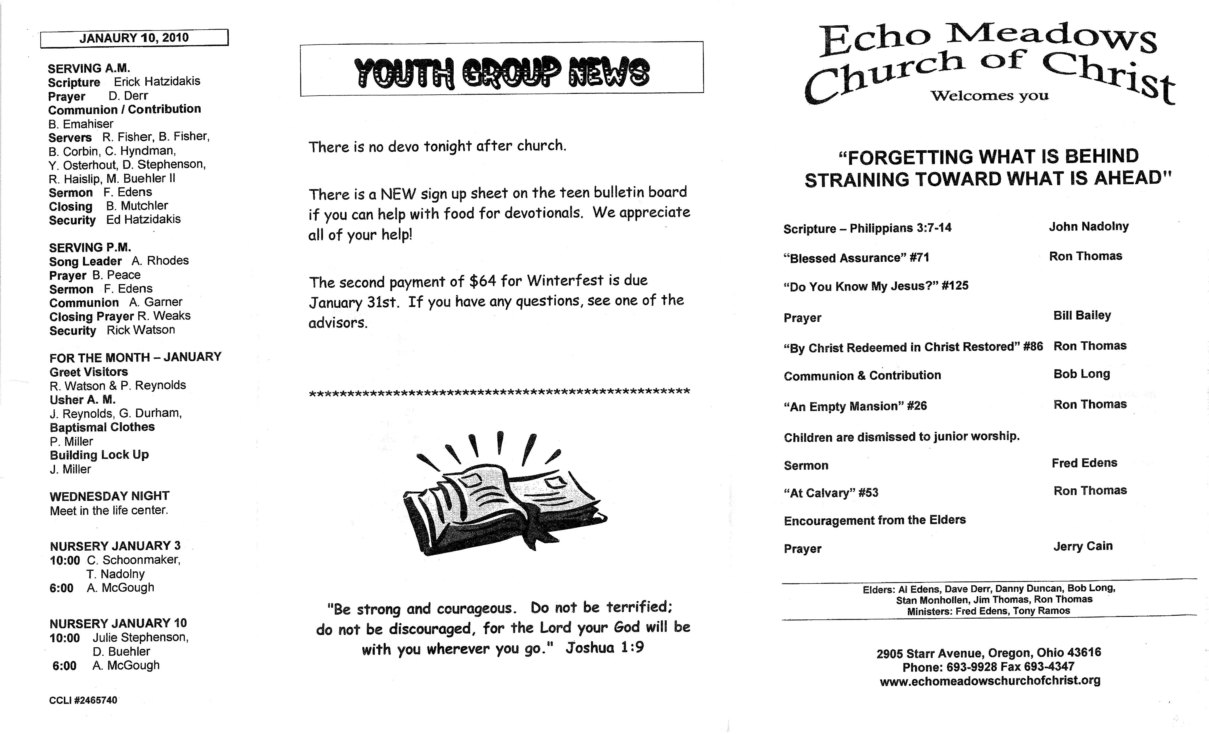 Scanned bulletin, page 1 of 2010-01-03.pdf