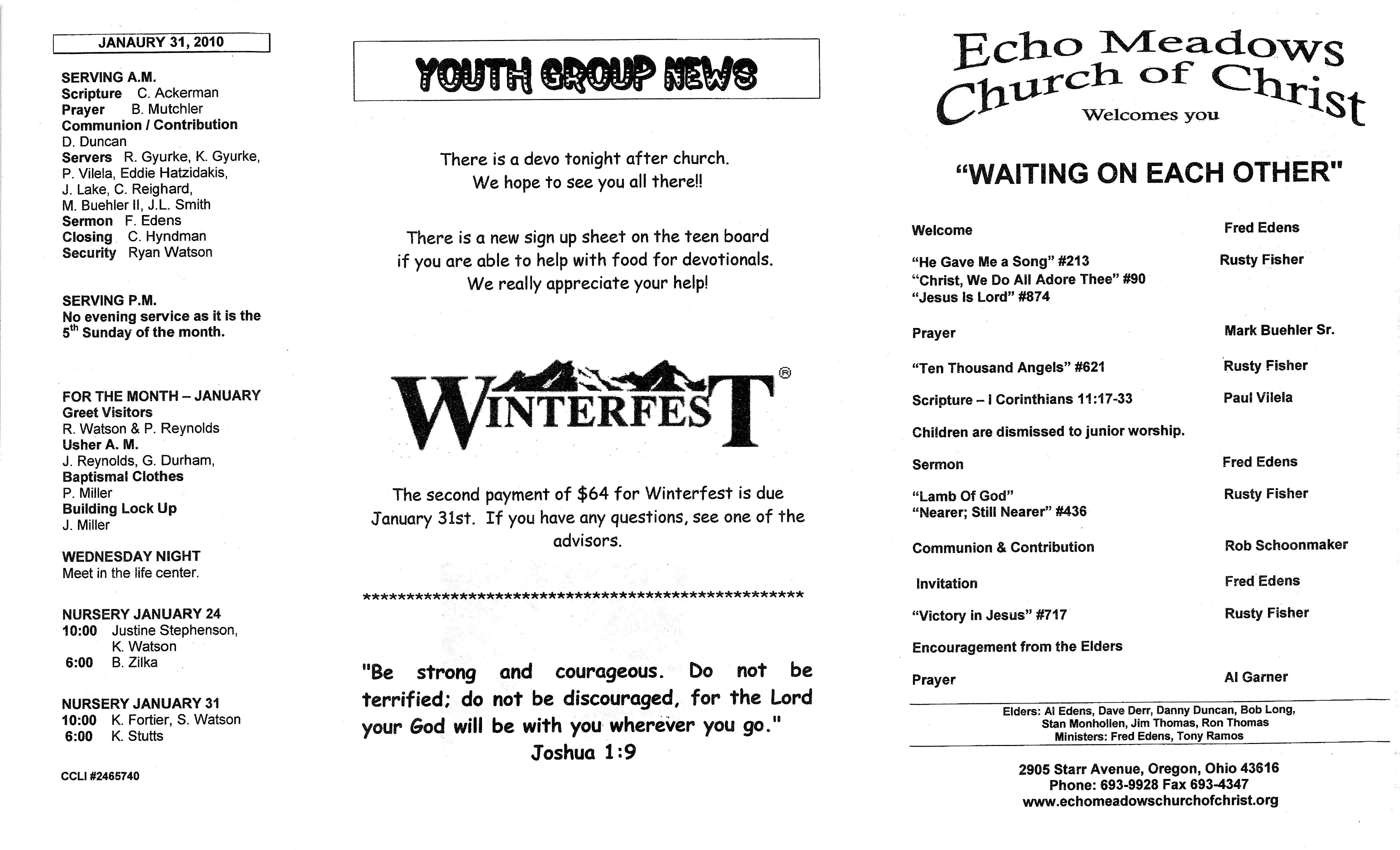 Scanned bulletin, page 1 of 2010-01-24.pdf