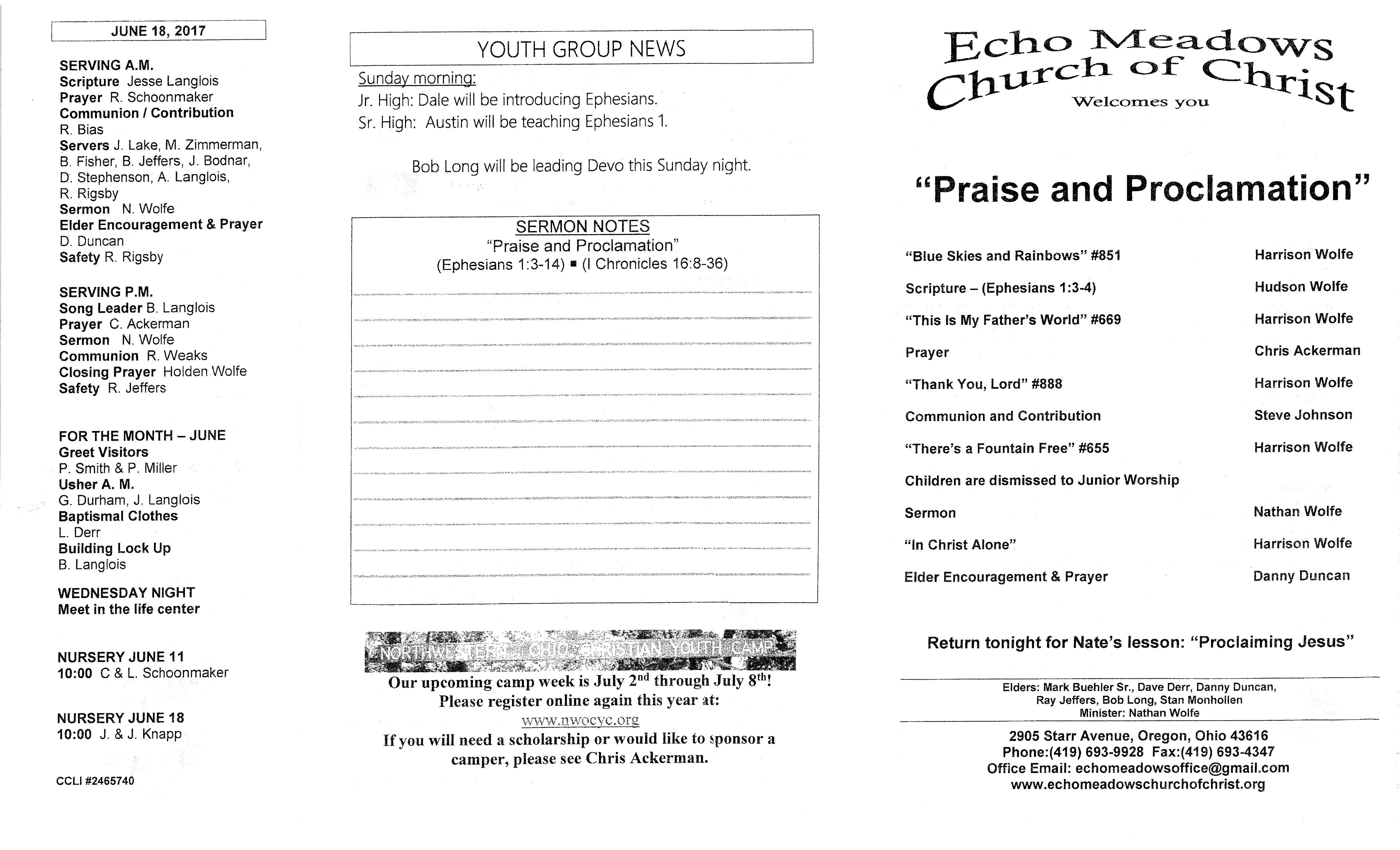 Scanned bulletin, page 1 of 2017-06-11.pdf