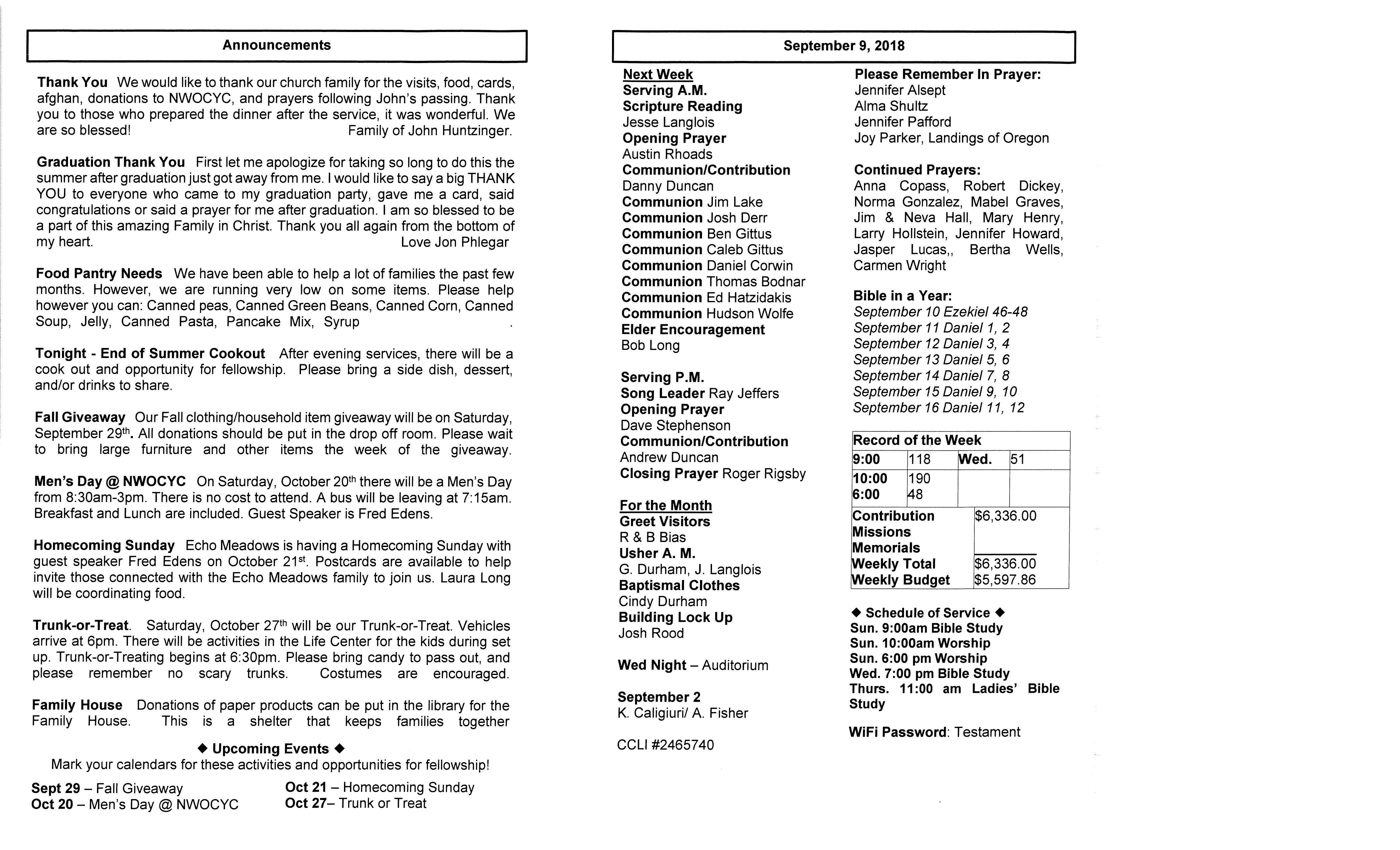 Scanned bulletin, page 1 of 2018-09-09.pdf