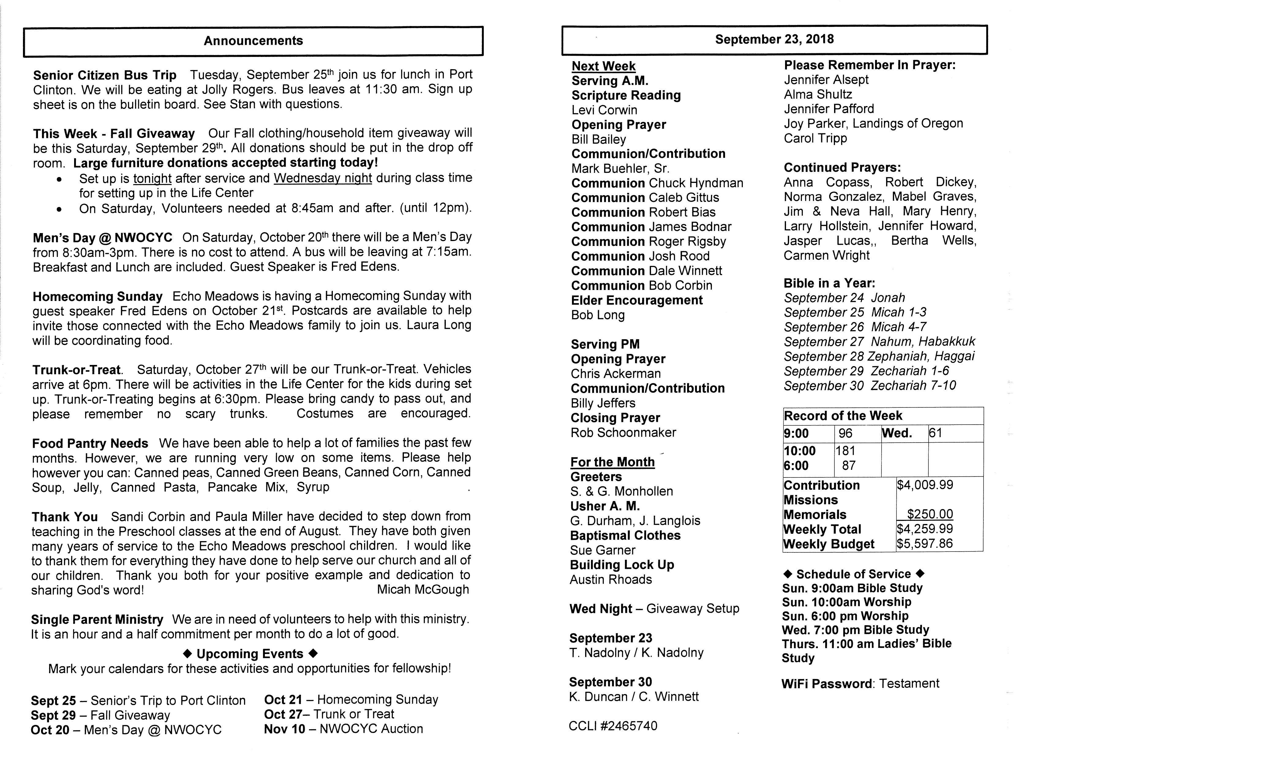 Scanned bulletin, page 1 of 2018-09-23.pdf