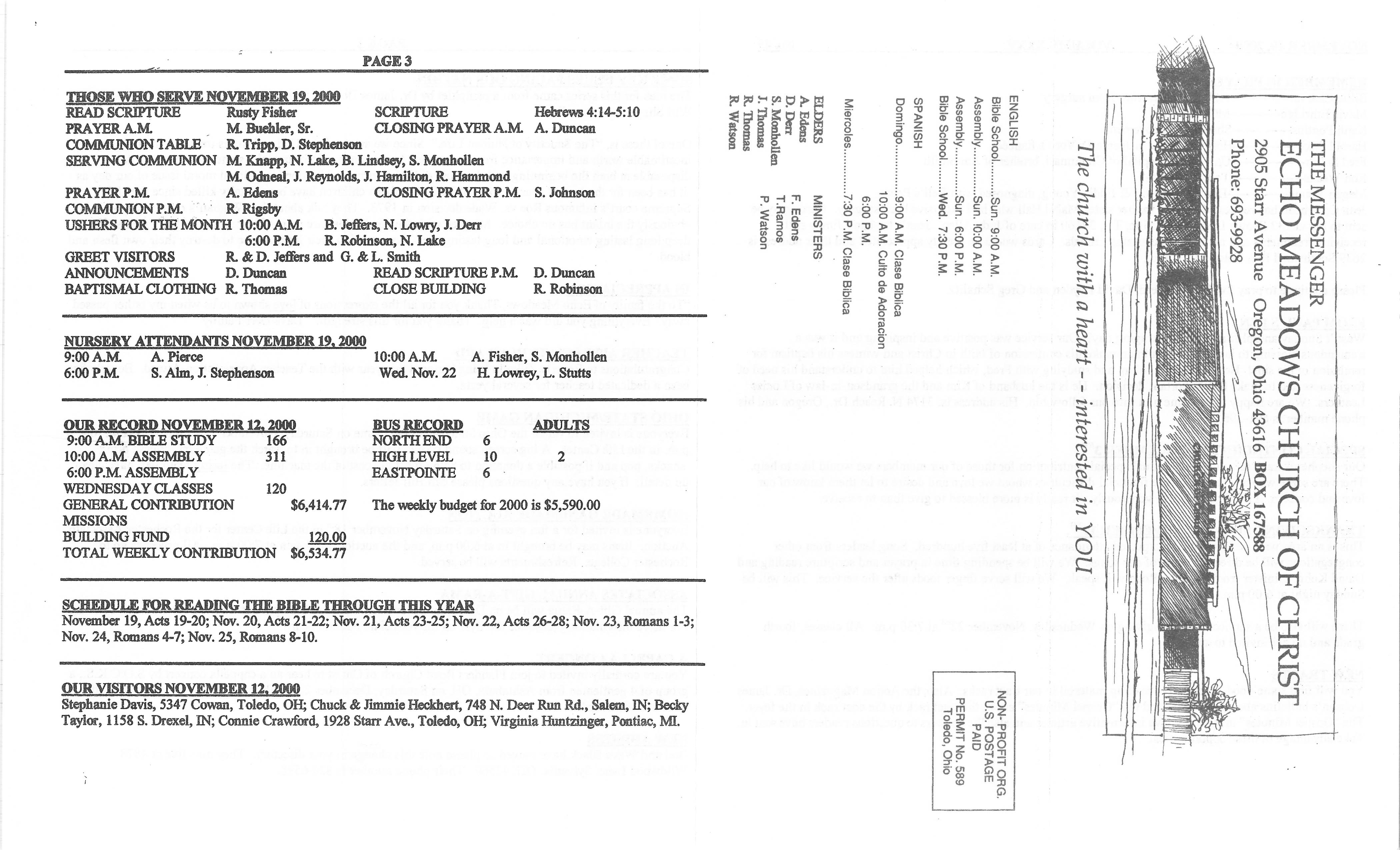 Scanned bulletin, page 1 of 2000-11-19.pdf