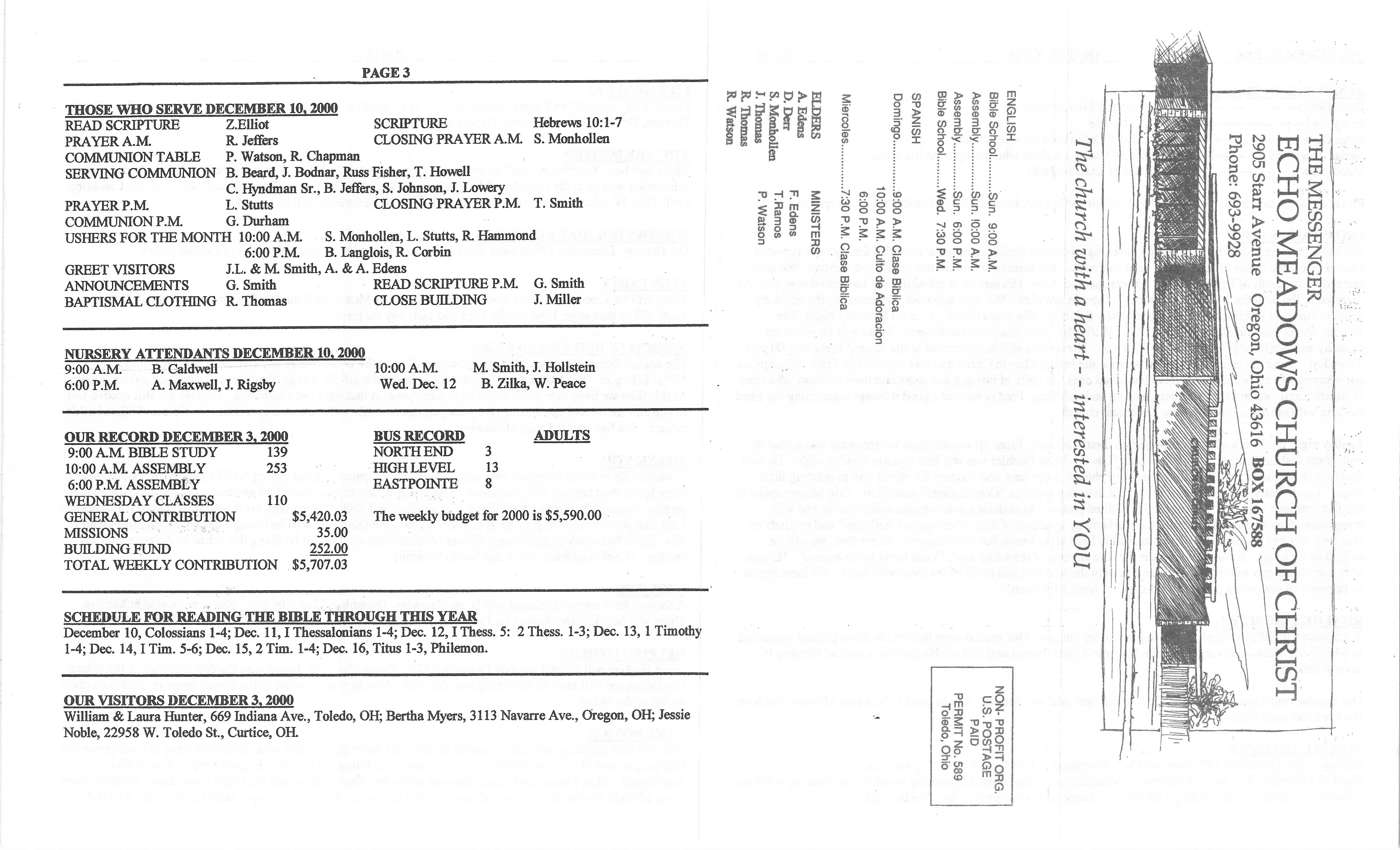 Scanned bulletin, page 1 of 2000-12-10.pdf
