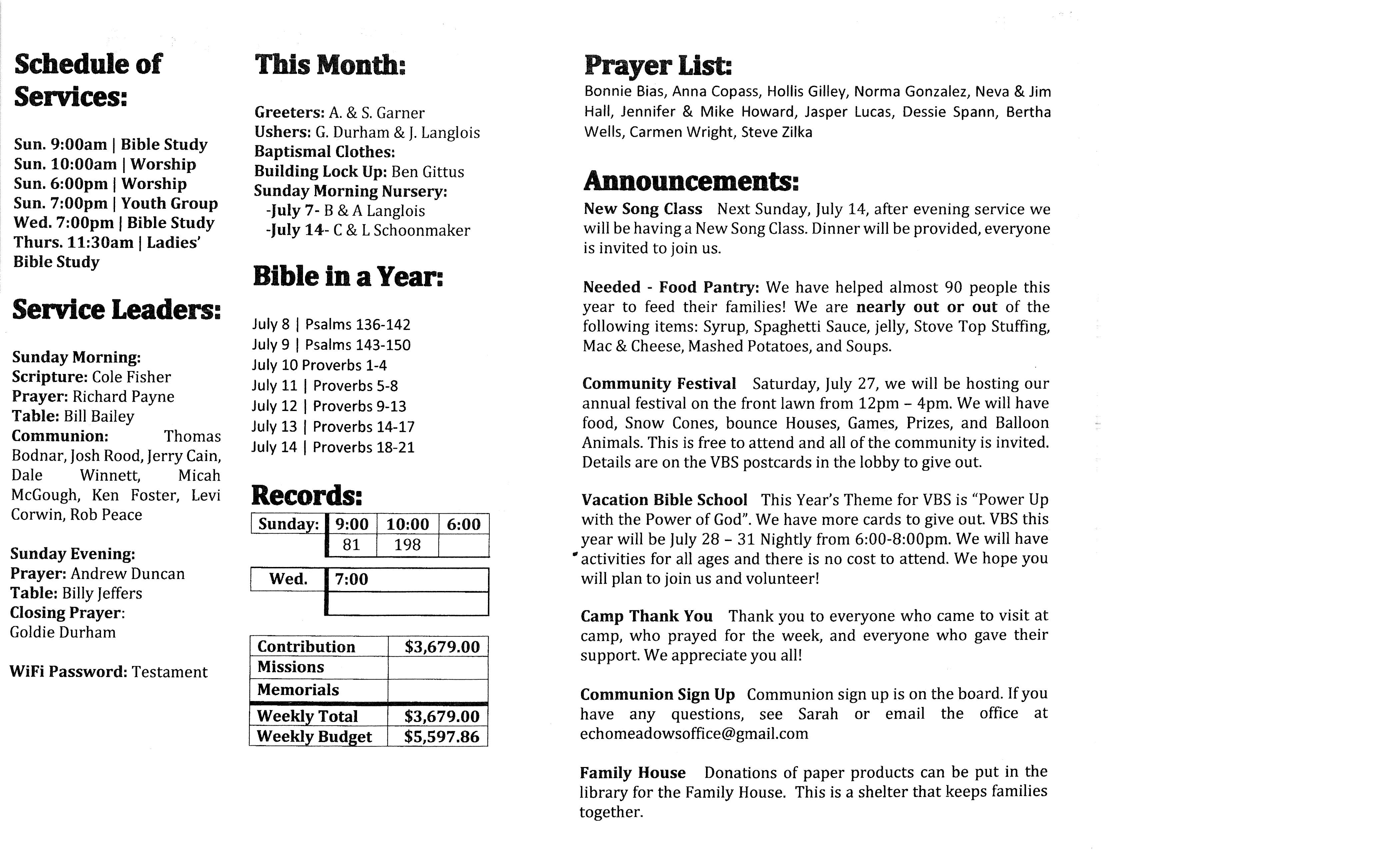 Scanned bulletin, page 1 of 2019-07-07.pdf