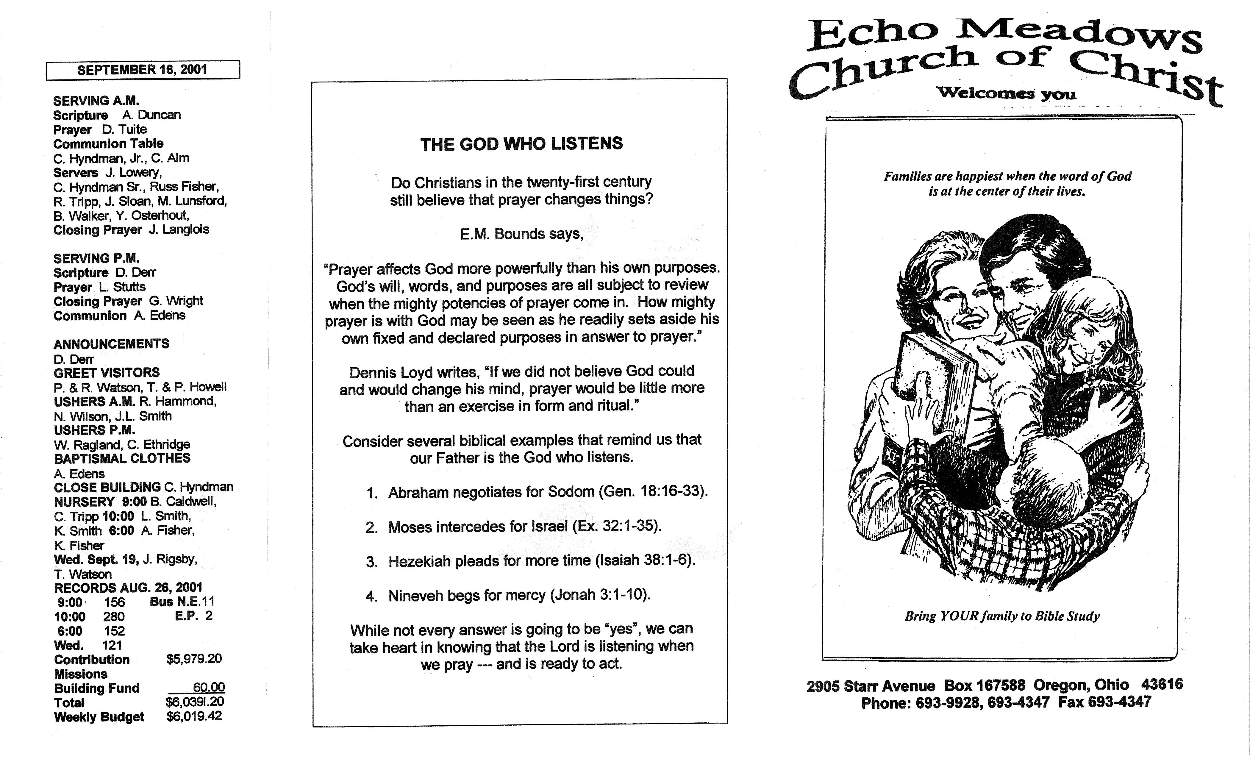 Scanned bulletin, page 1 of 2001-09-09.pdf
