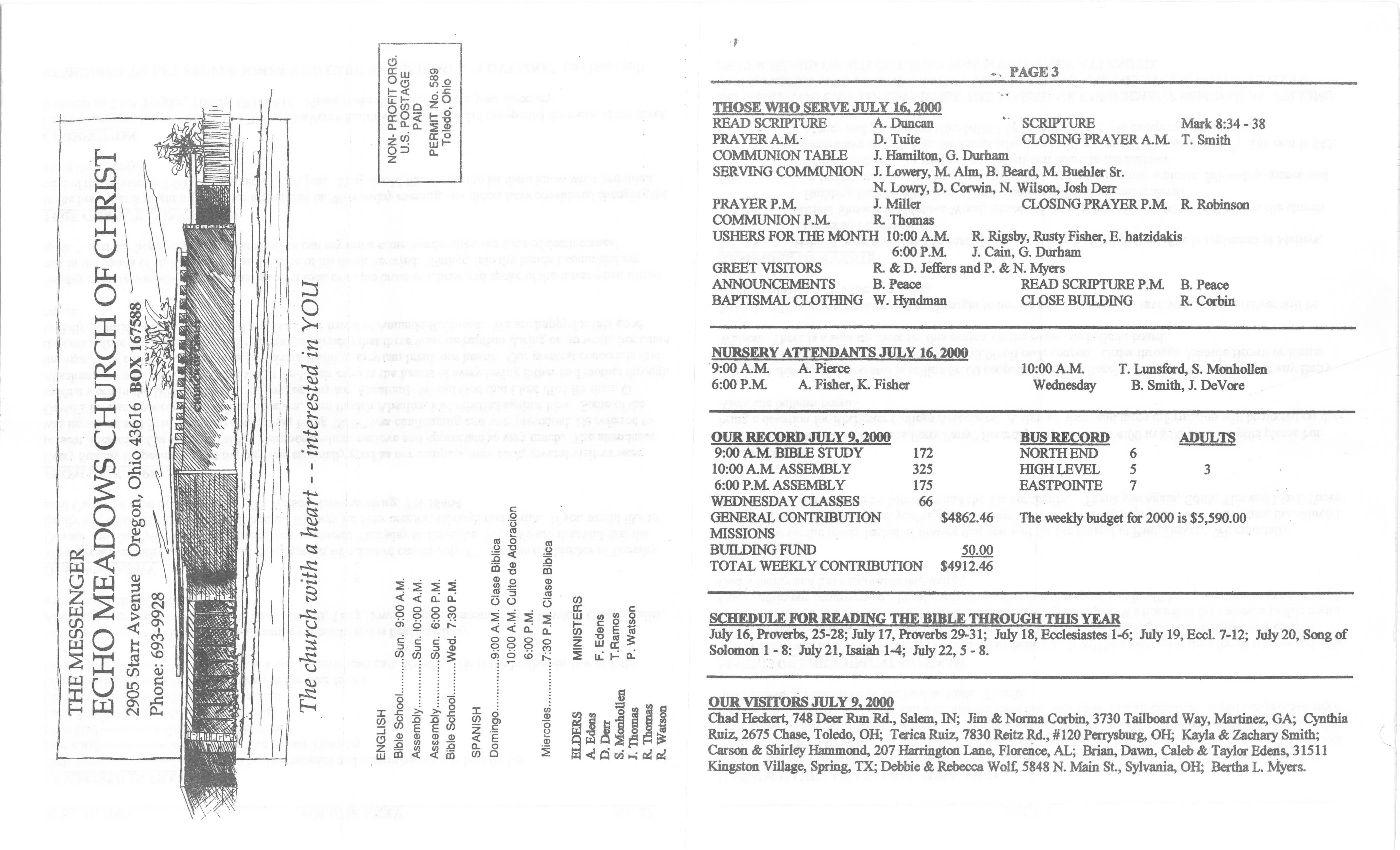 Scanned bulletin, page 1 of 2000-07-16.pdf