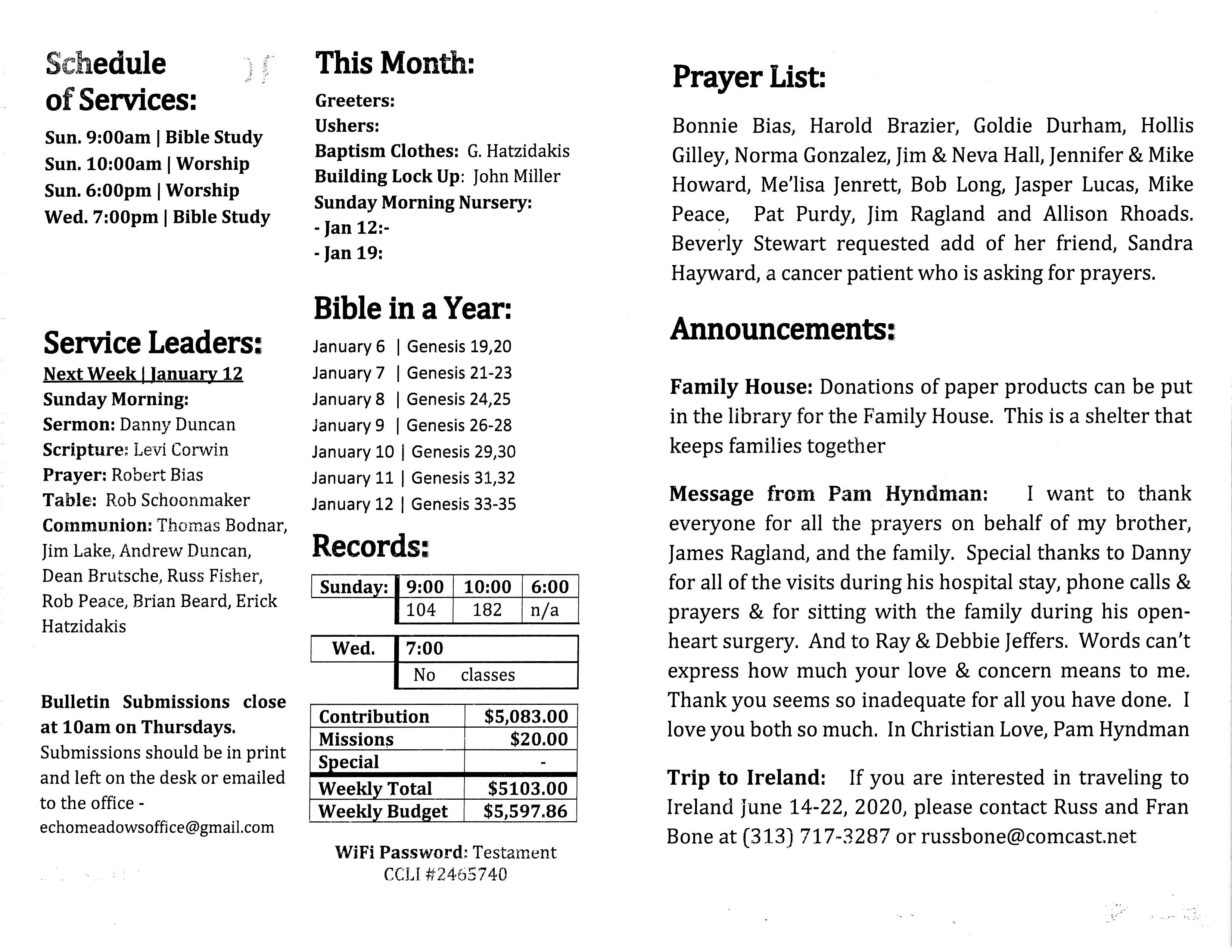 Scanned bulletin, page 1 of 2020-01-05.pdf
