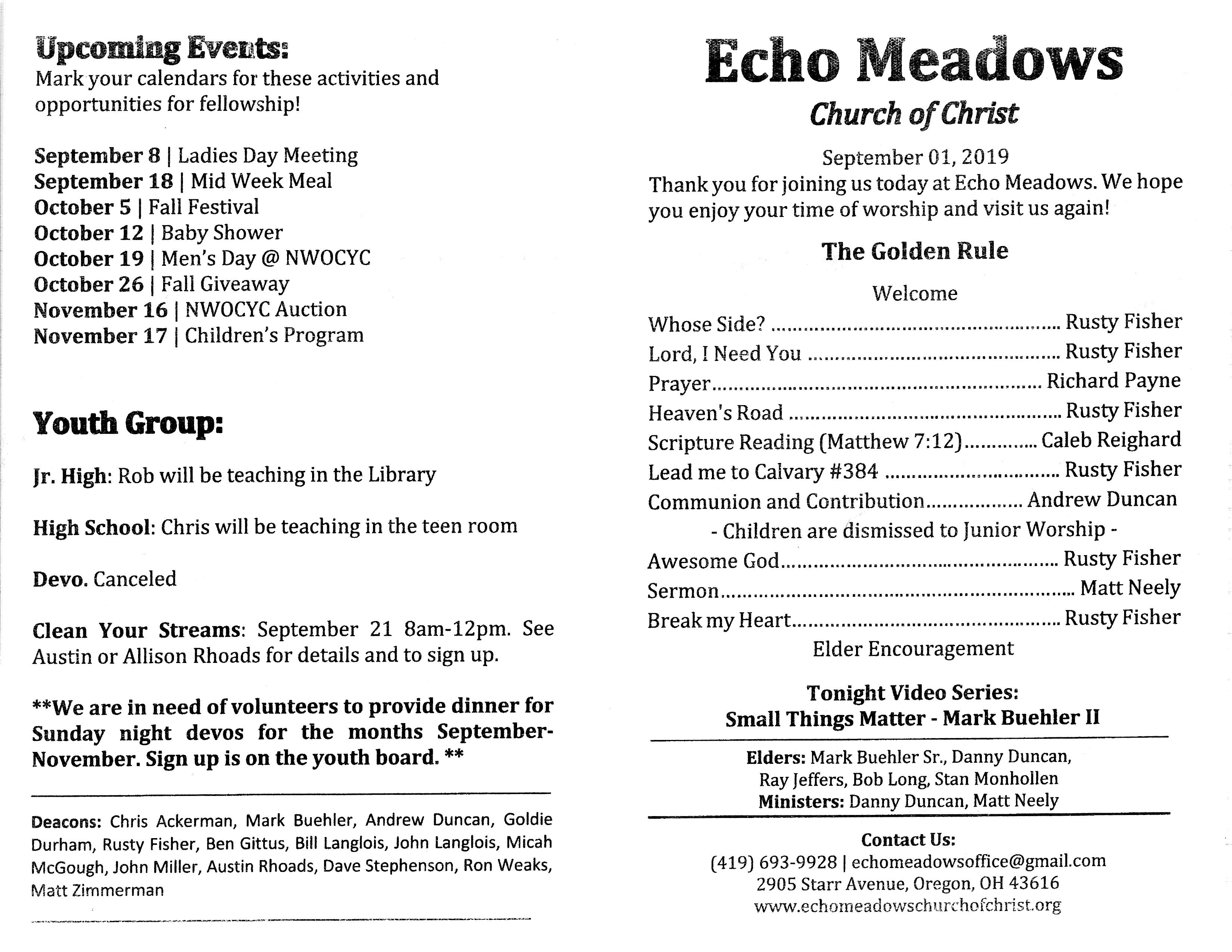 Scanned bulletin, page 1 of 2019-09-01.pdf