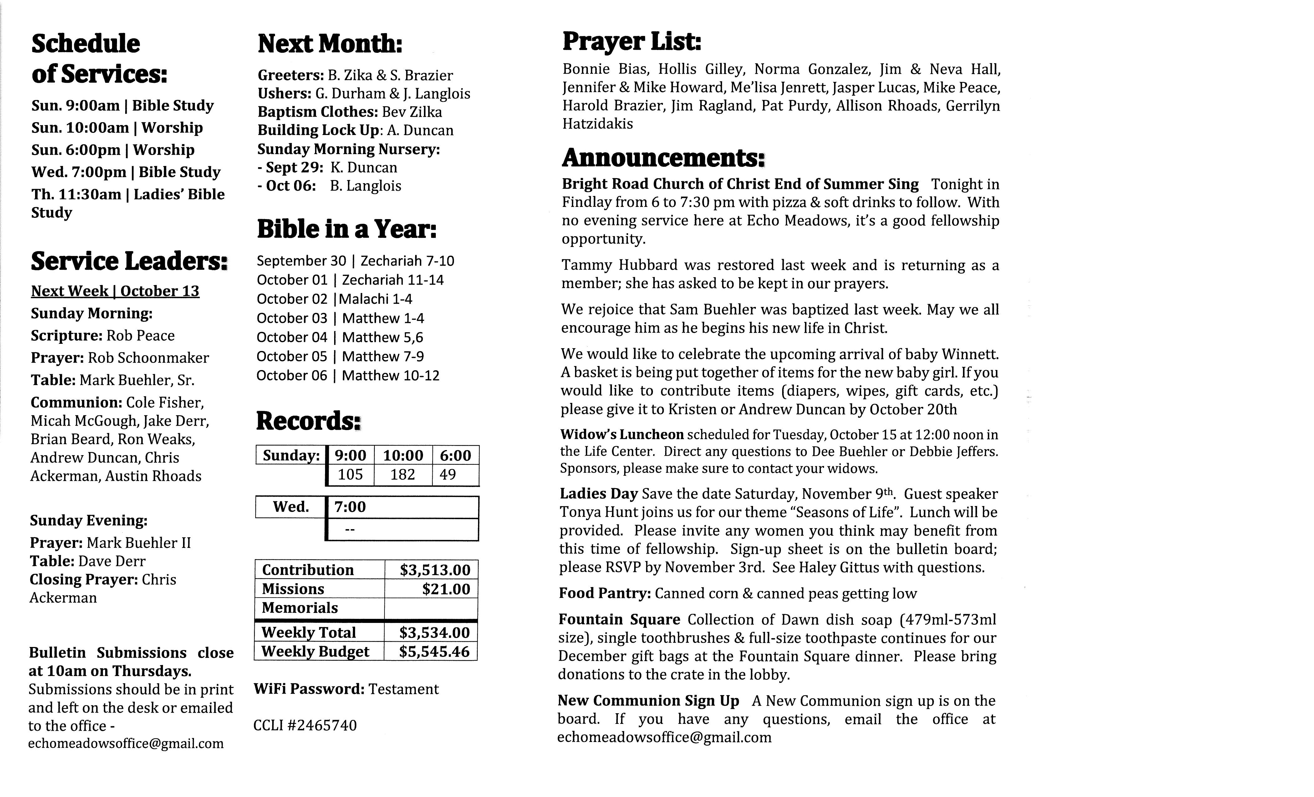 Scanned bulletin, page 1 of 2019-09-29.pdf