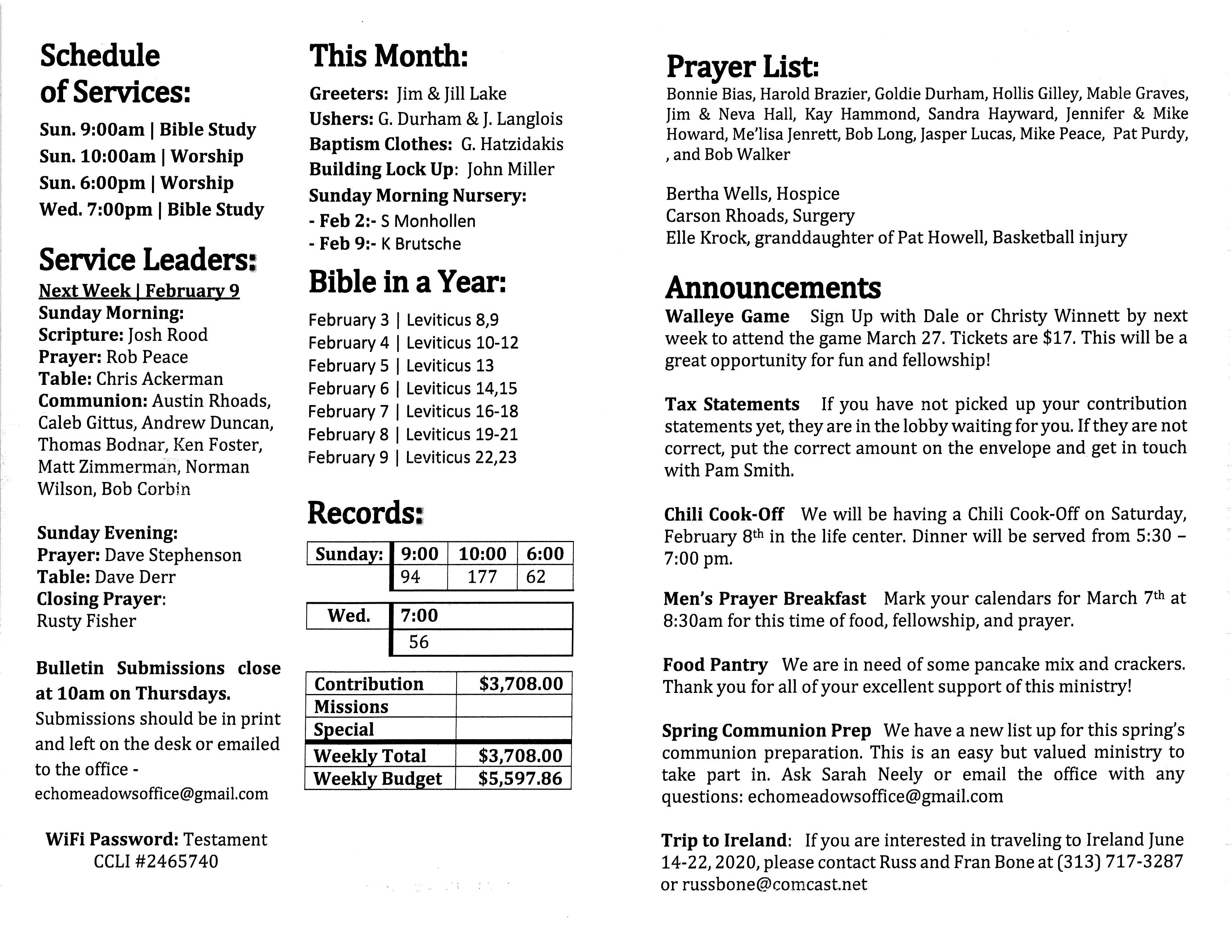 Scanned bulletin, page 1 of 2020-02-02.pdf