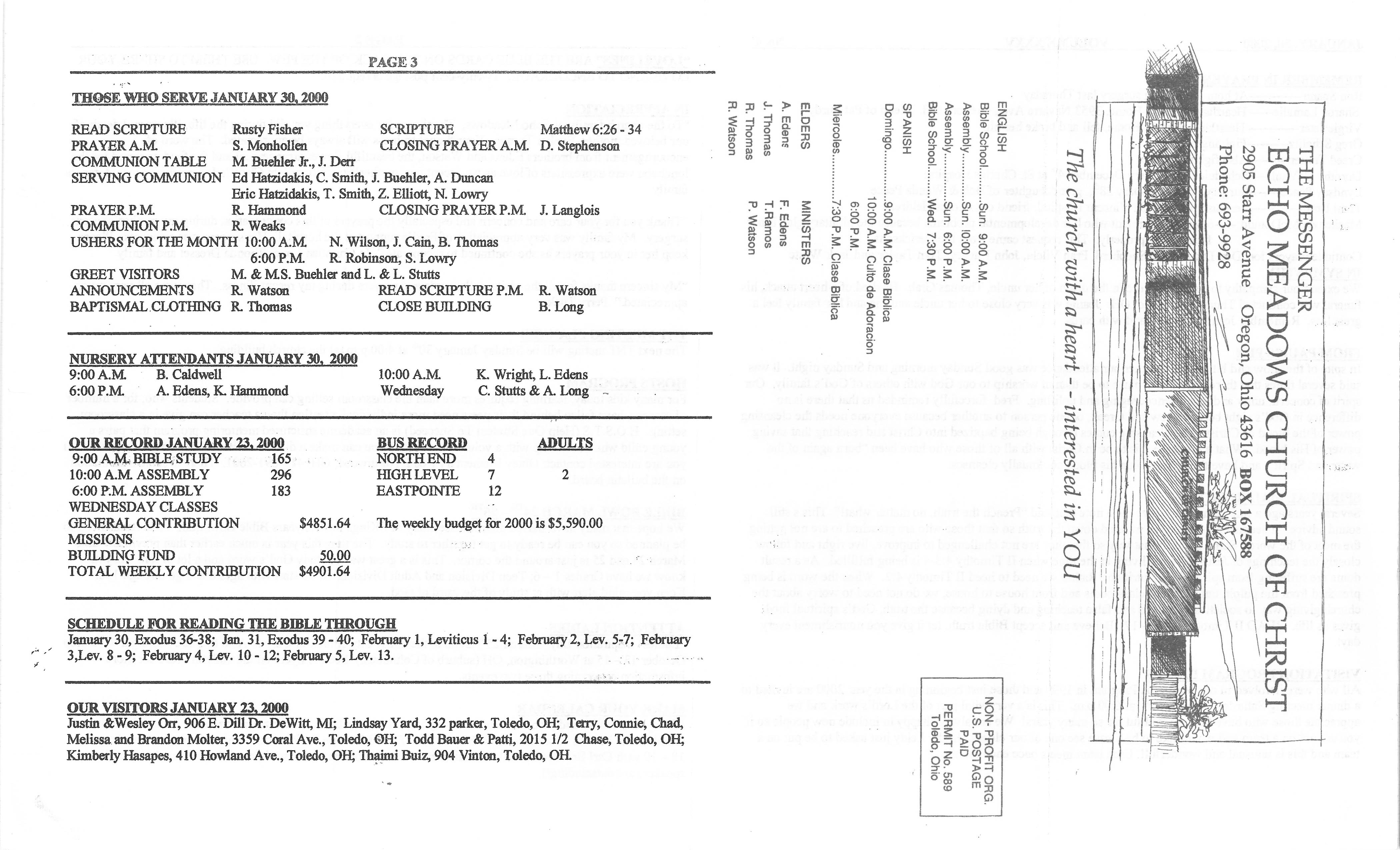Scanned bulletin, page 1 of 2000-01-30.pdf