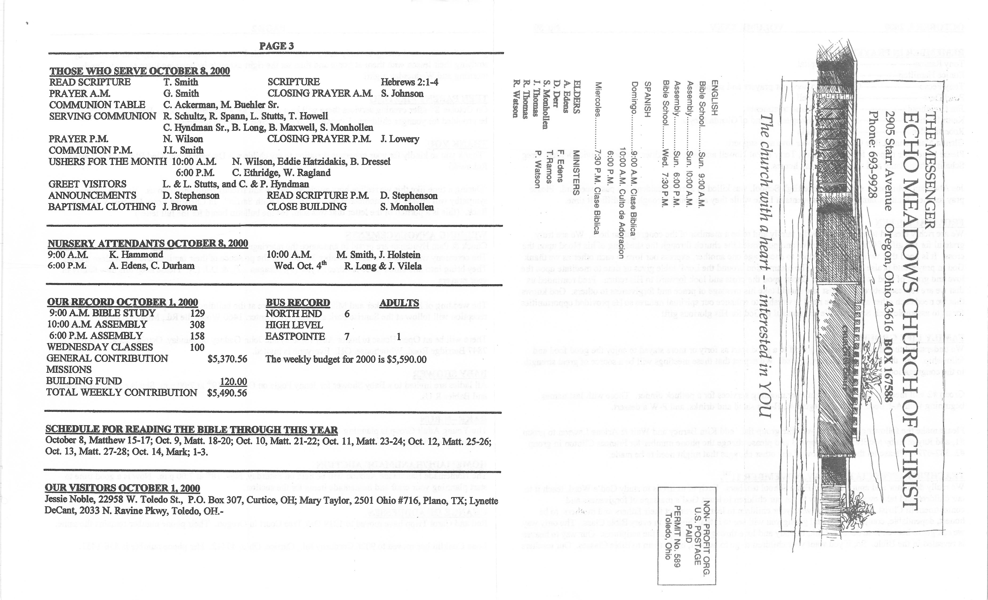 Scanned bulletin, page 1 of 2000-10-08.pdf