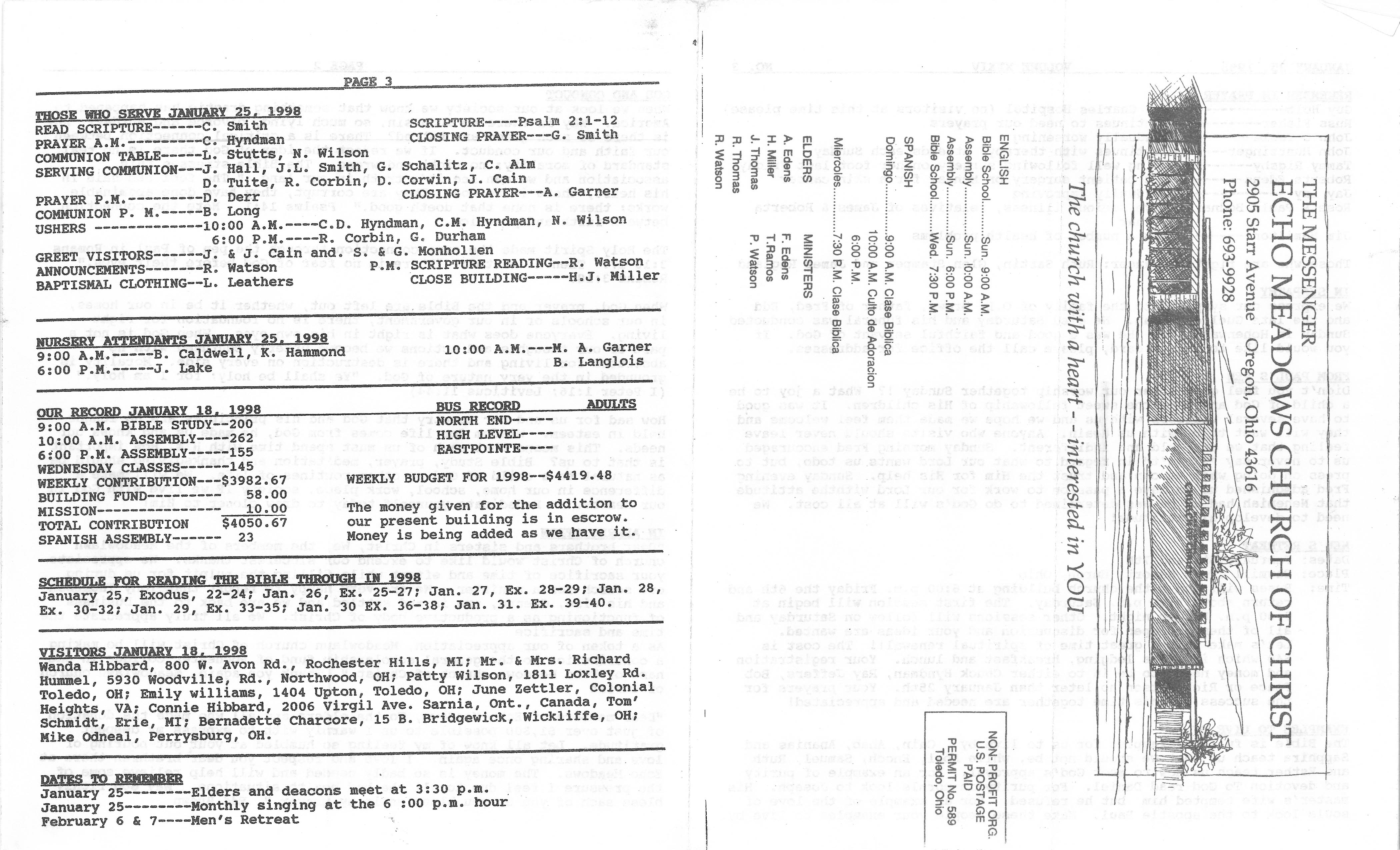 Scanned bulletin, page 1 of 1998-01-25.pdf
