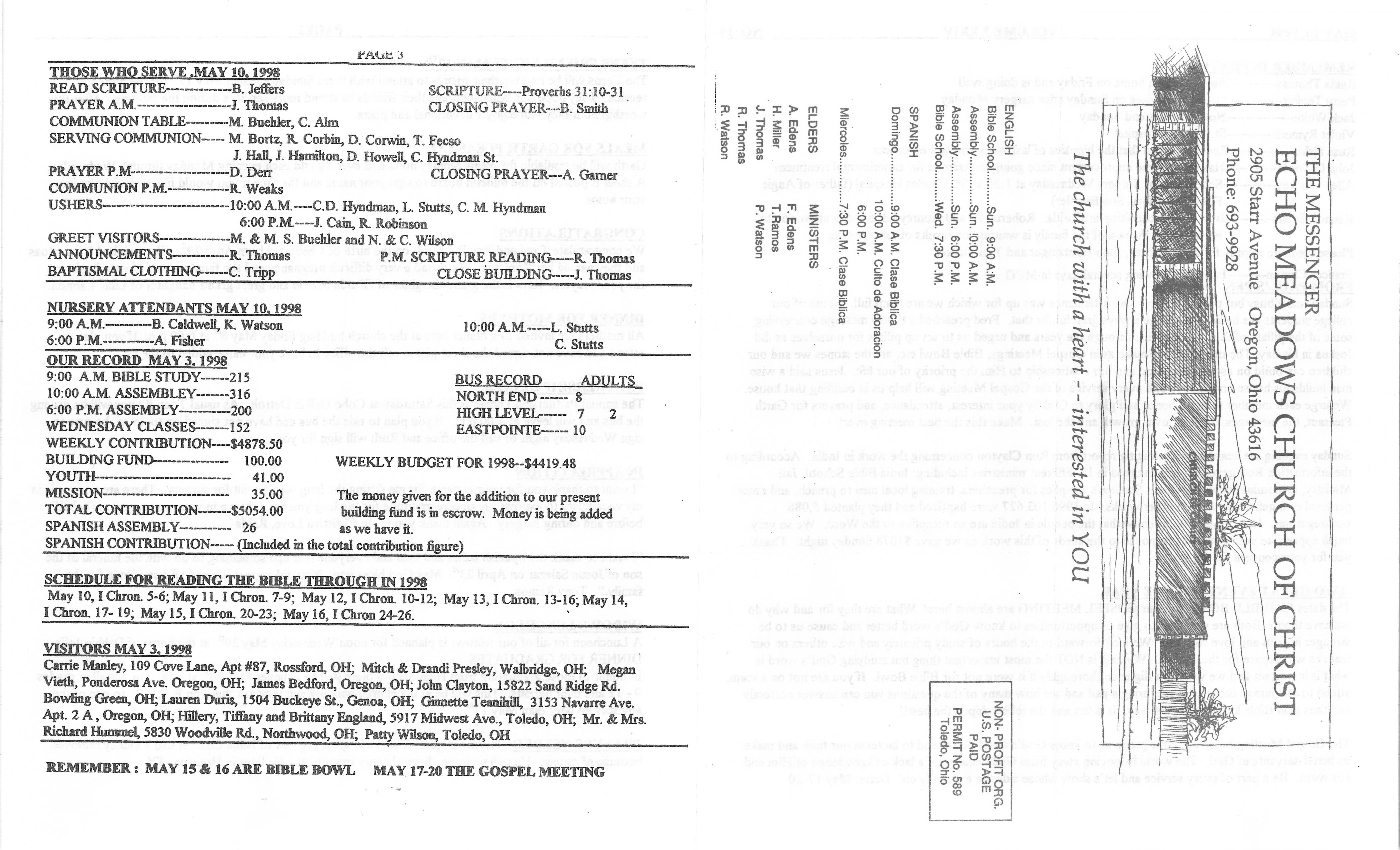 Scanned bulletin, page 1 of 1998-05-10.pdf