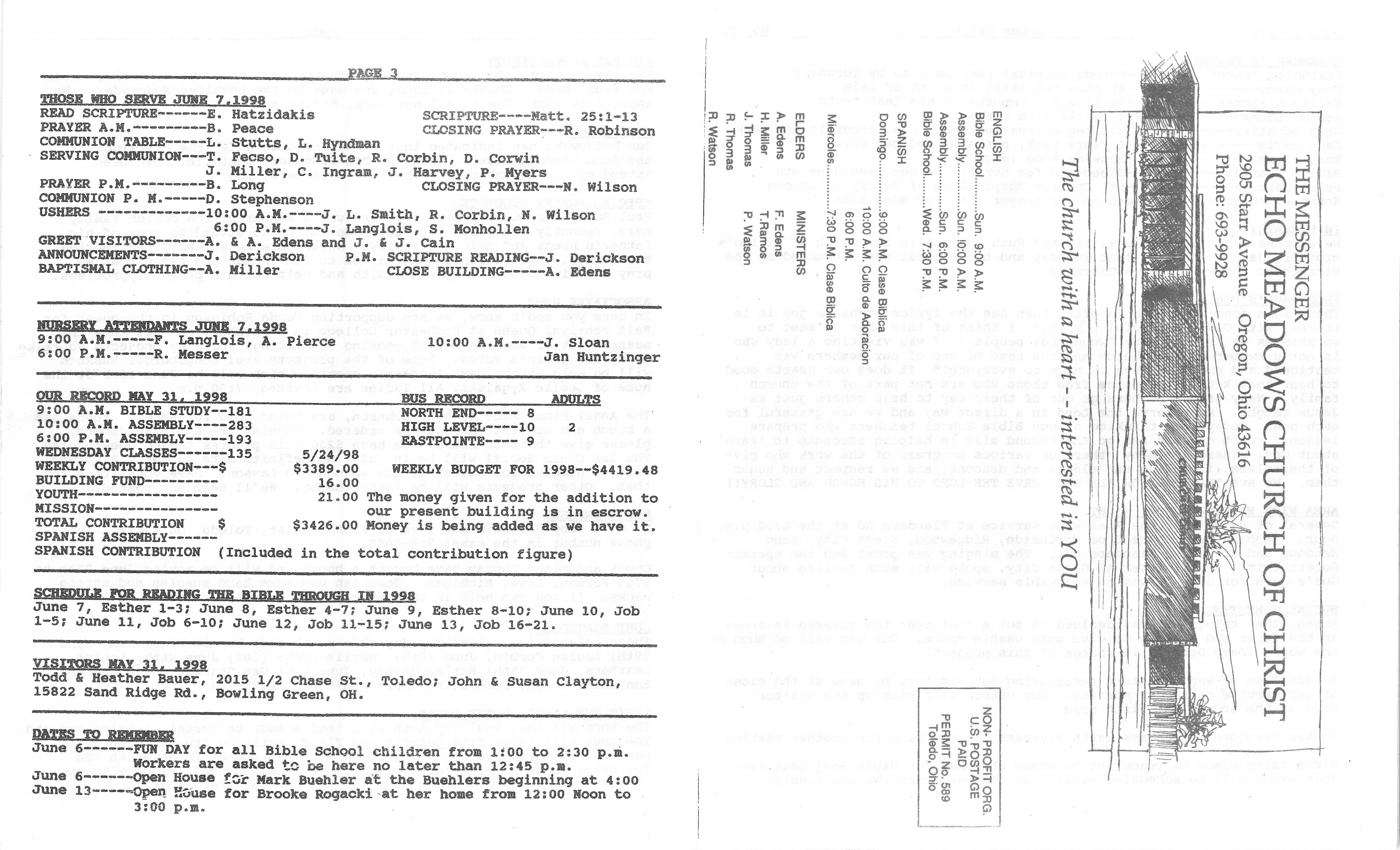 Scanned bulletin, page 1 of 1998-06-07.pdf