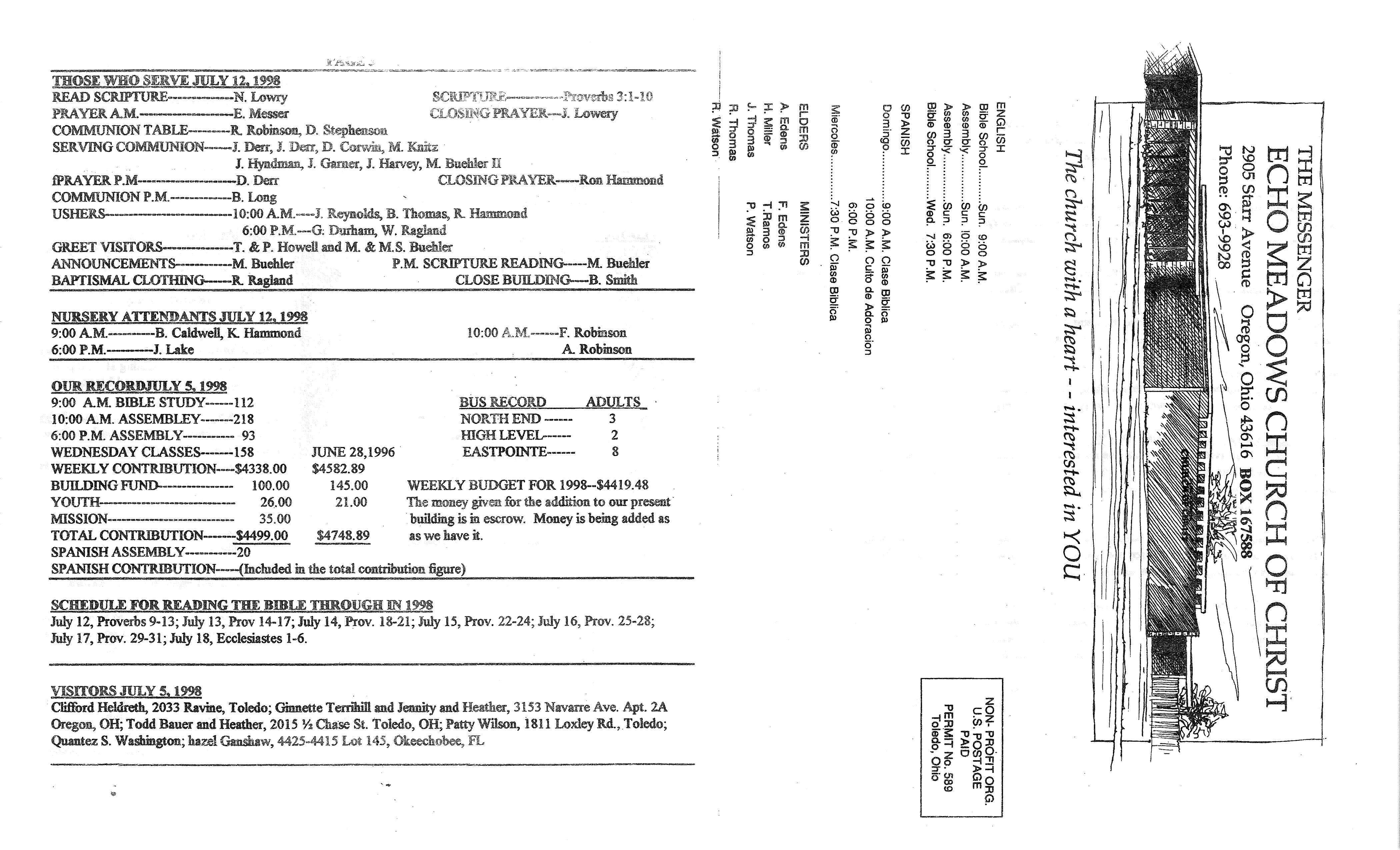 Scanned bulletin, page 1 of 1998-07-12.pdf