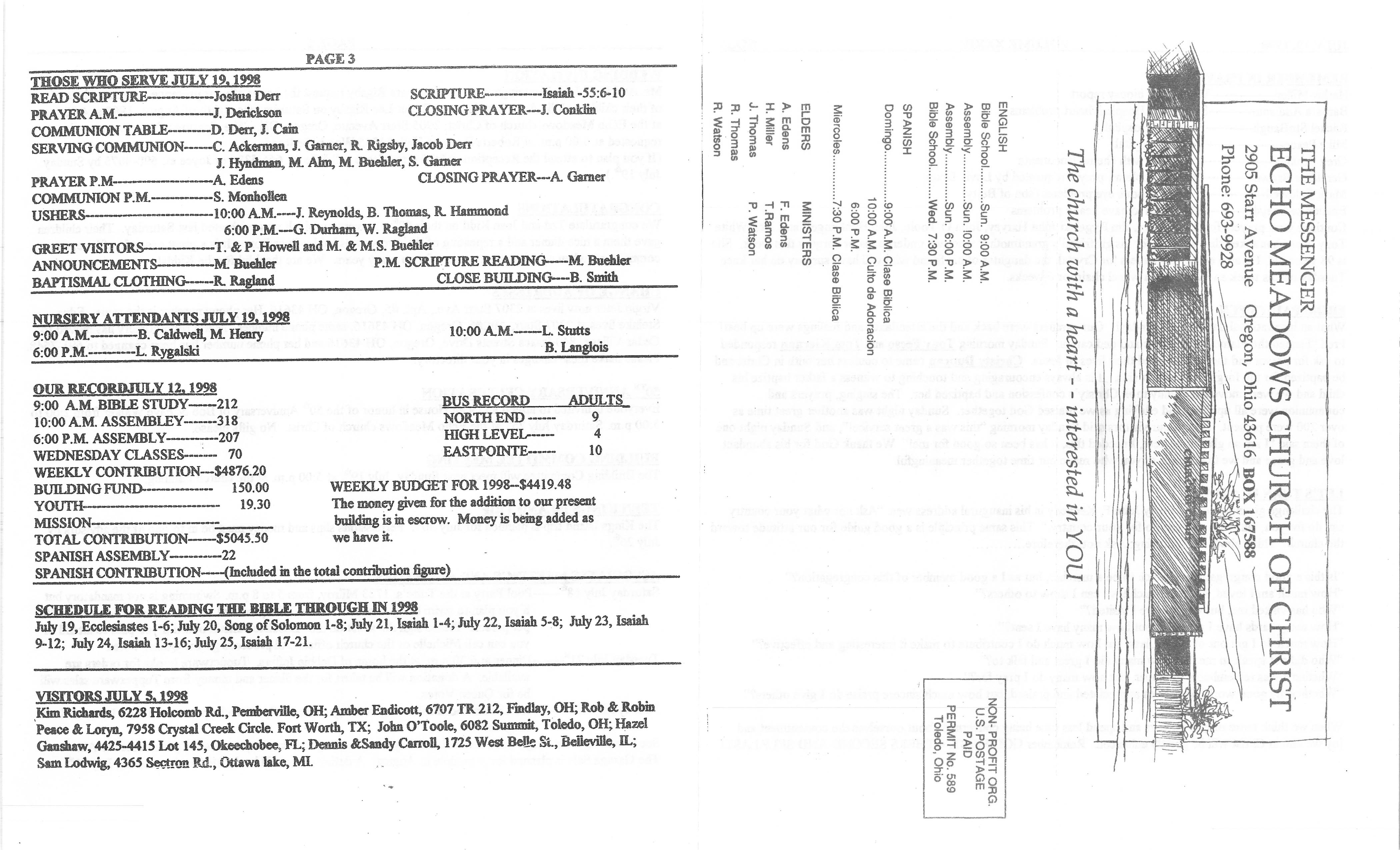 Scanned bulletin, page 1 of 1998-07-19.pdf