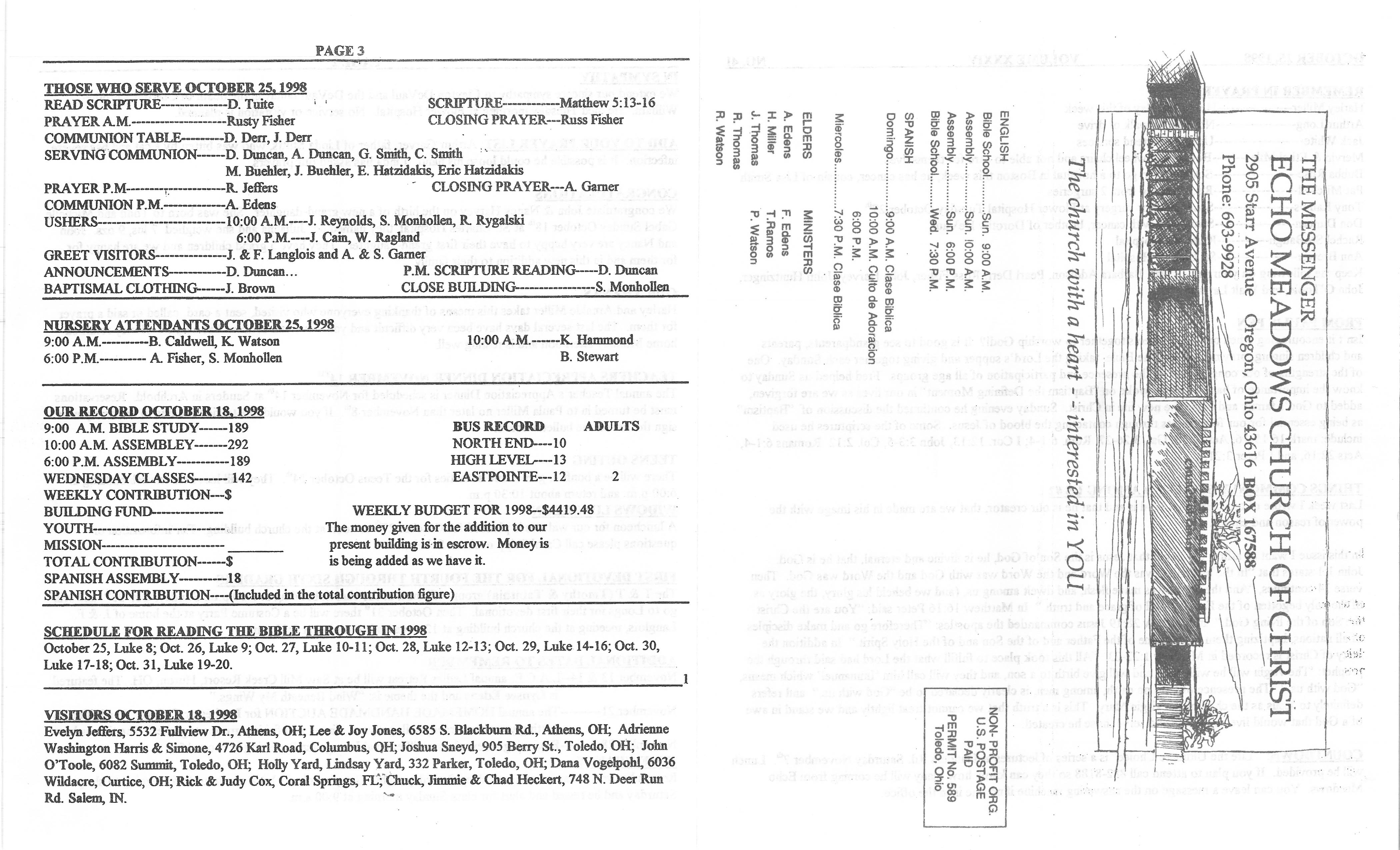 Scanned bulletin, page 1 of 1998-10-25.pdf